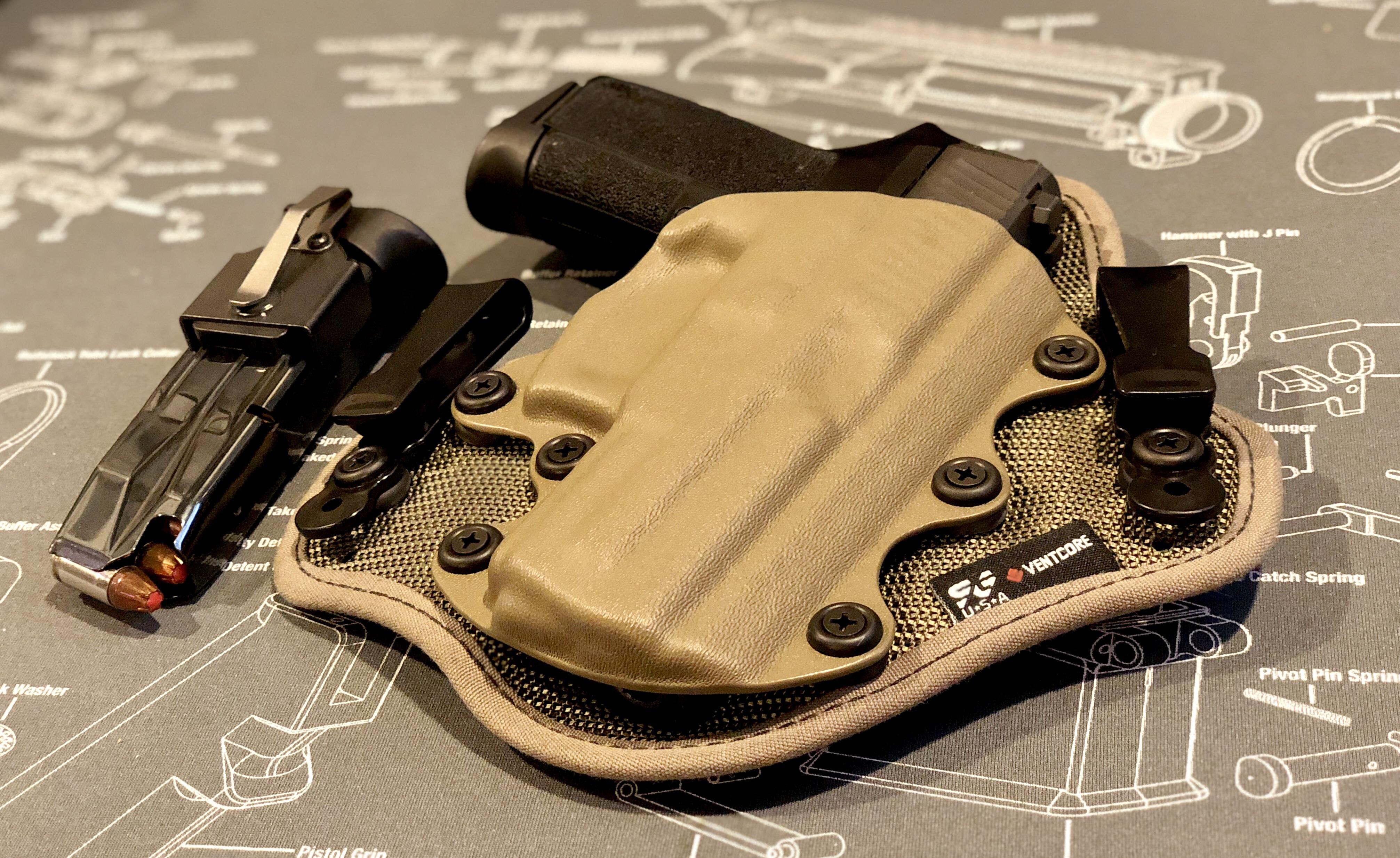 After 32 days, the Stealth Gear USA VentCore Mini holster came in the