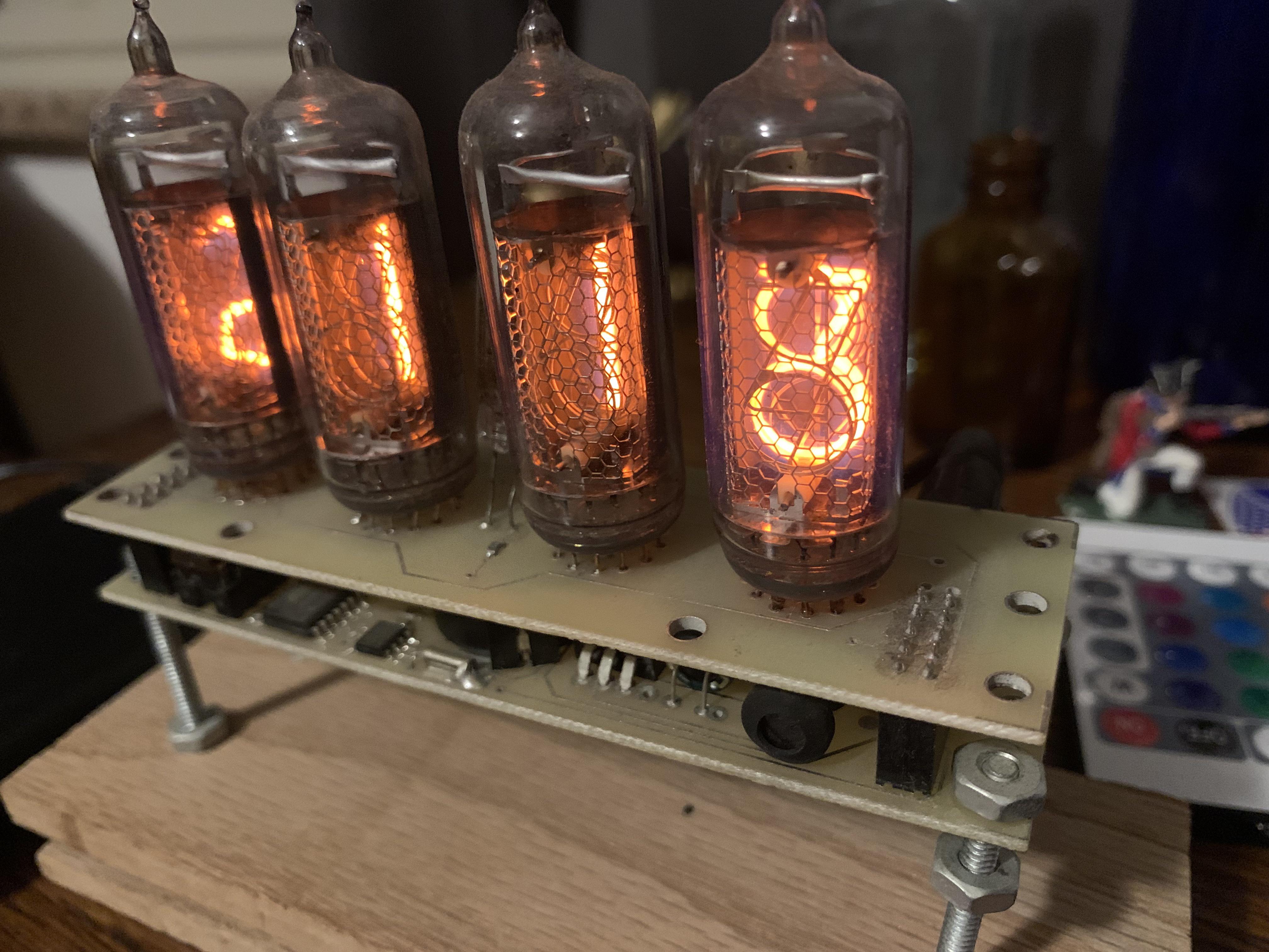 Nixie Tube clock help r/AskElectronics