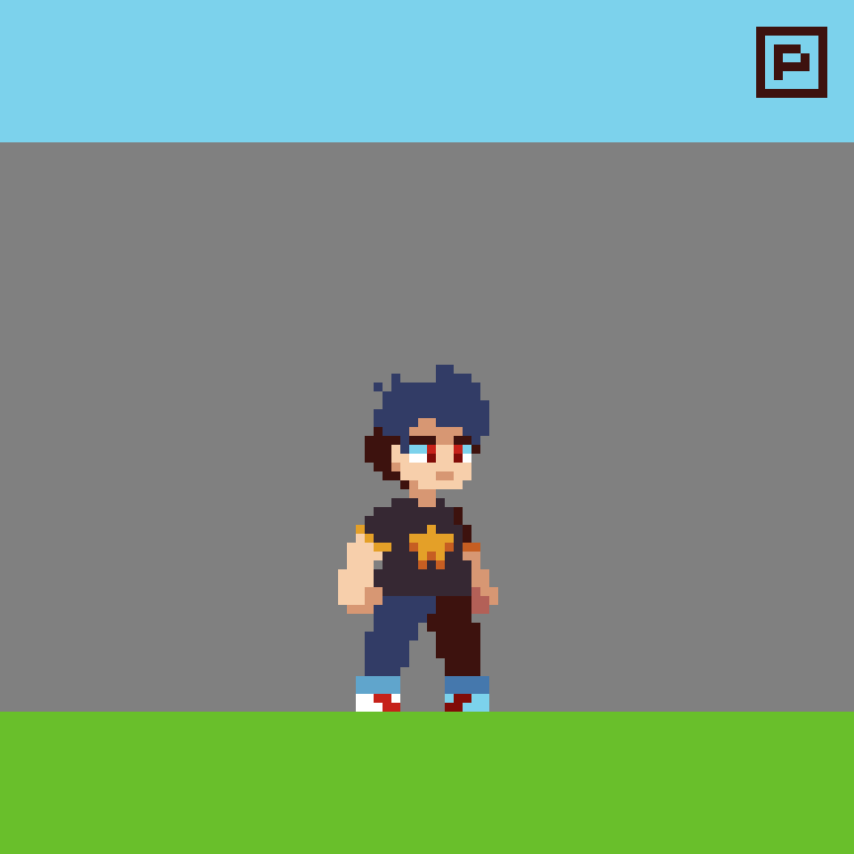 double jump animation! r/PixelArt