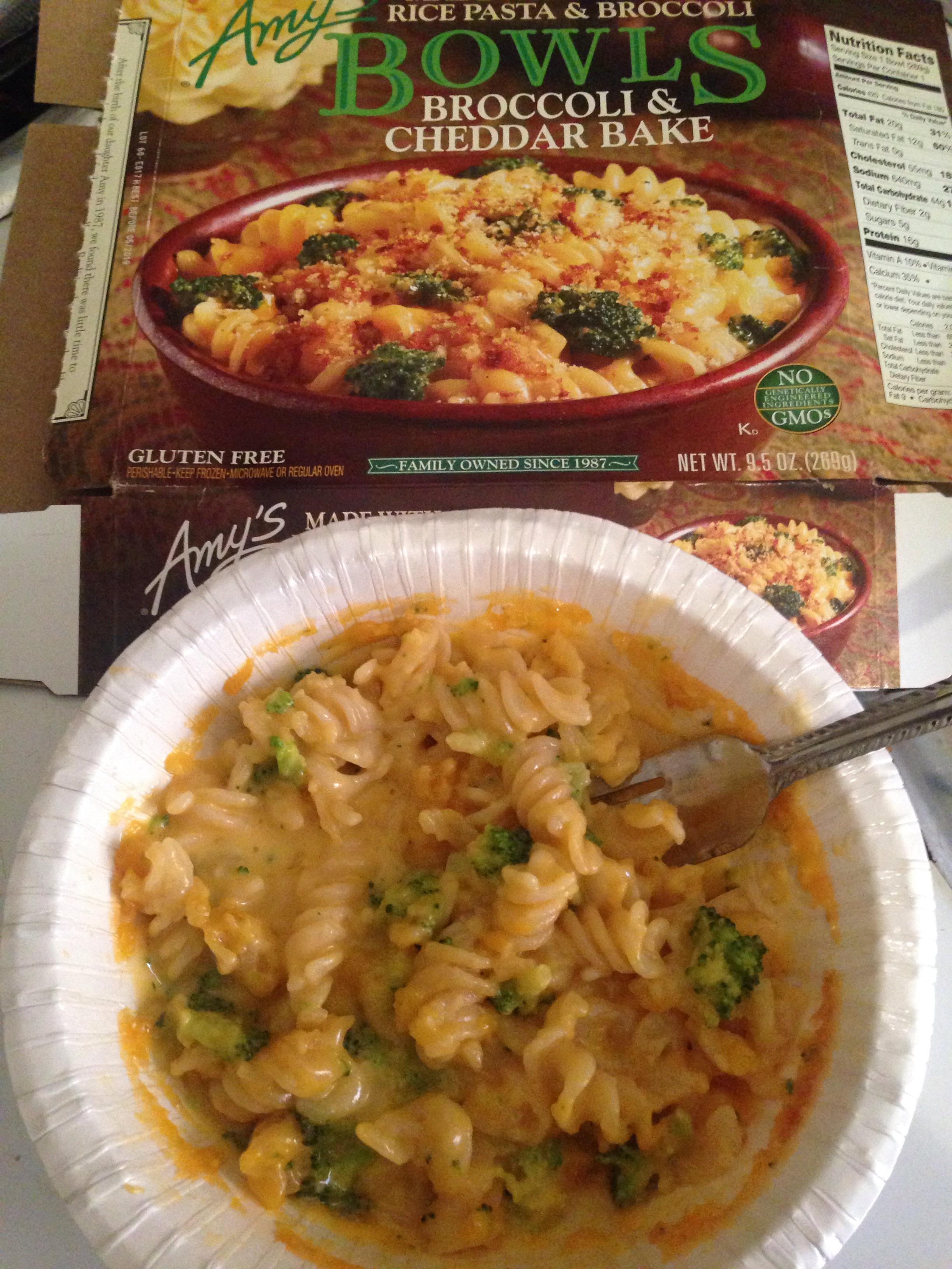 Amy's frozen meals never disappoint. This is seriously good. r
