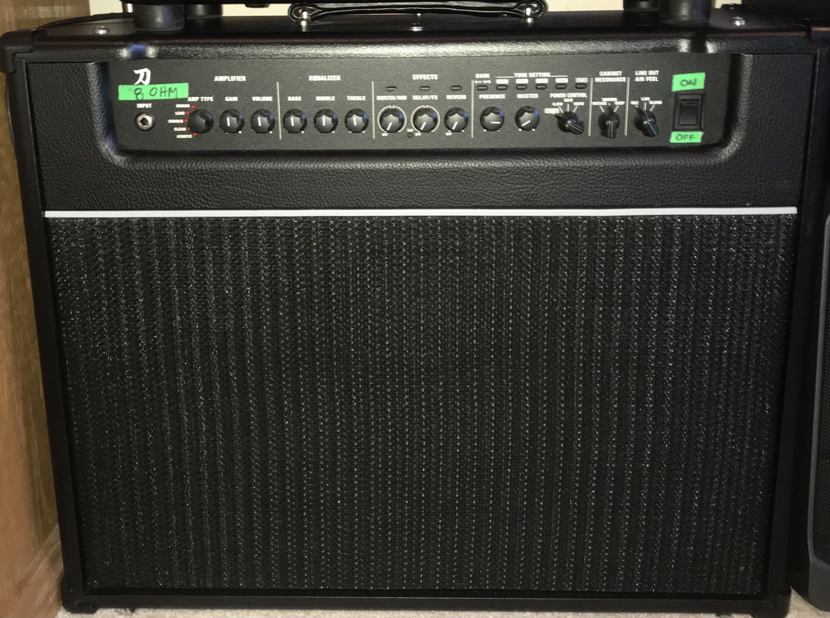 New Grill Cloth on Boss Katana Artist MK I r/GuitarAmps