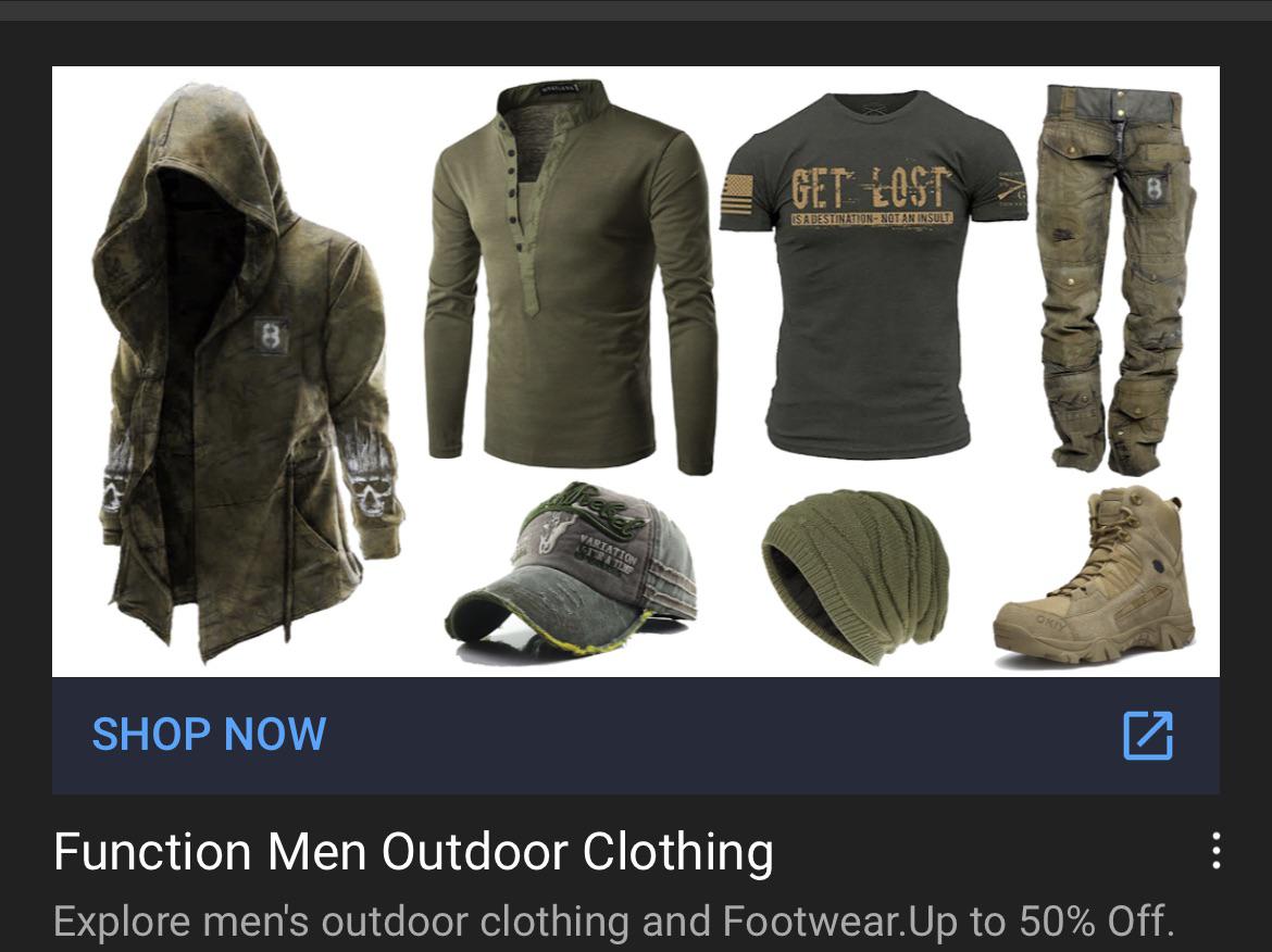 very functional clothing r/mallninjashit