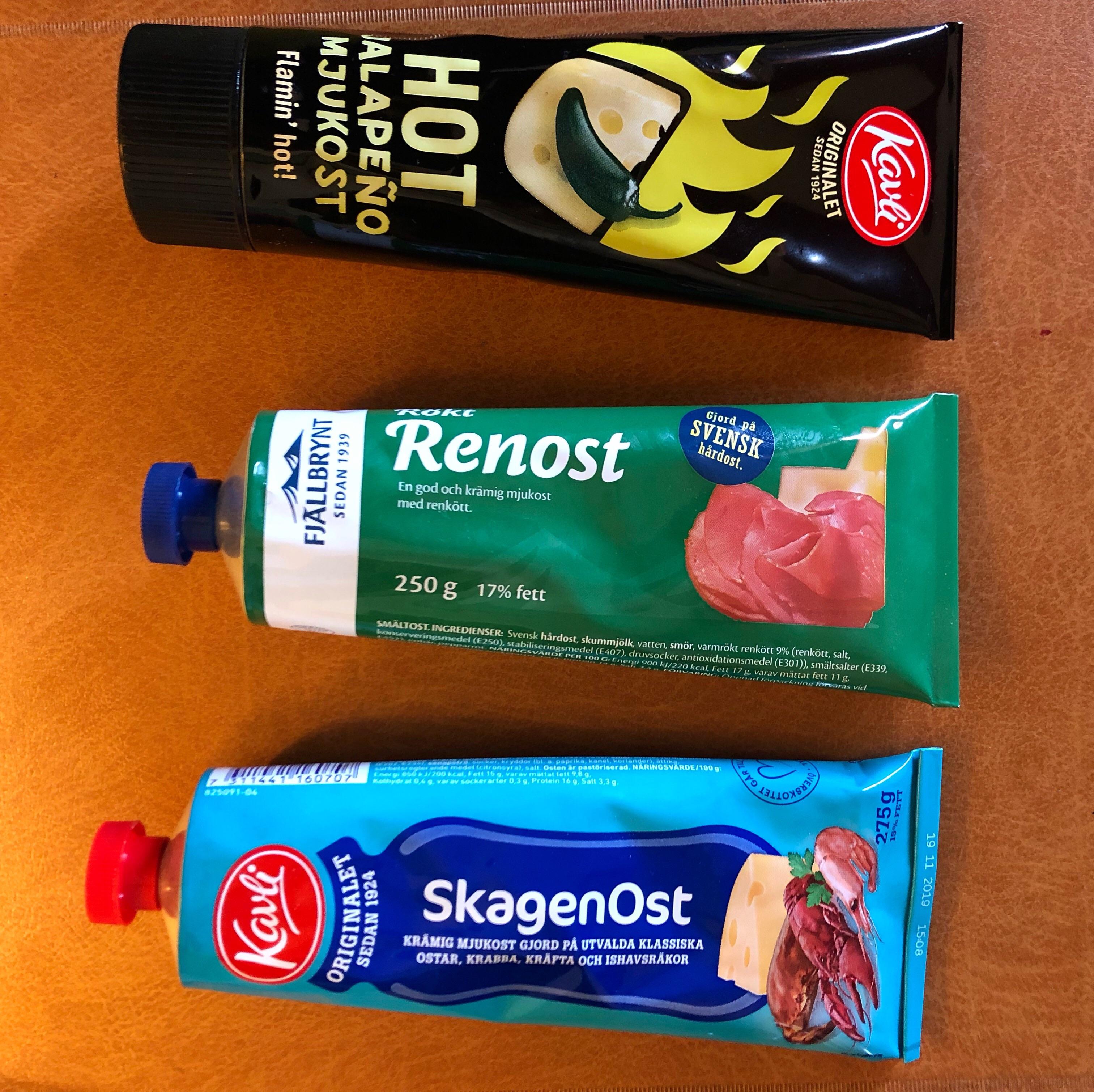 This weird but tasty Swedish tube cheese. r/Cheese