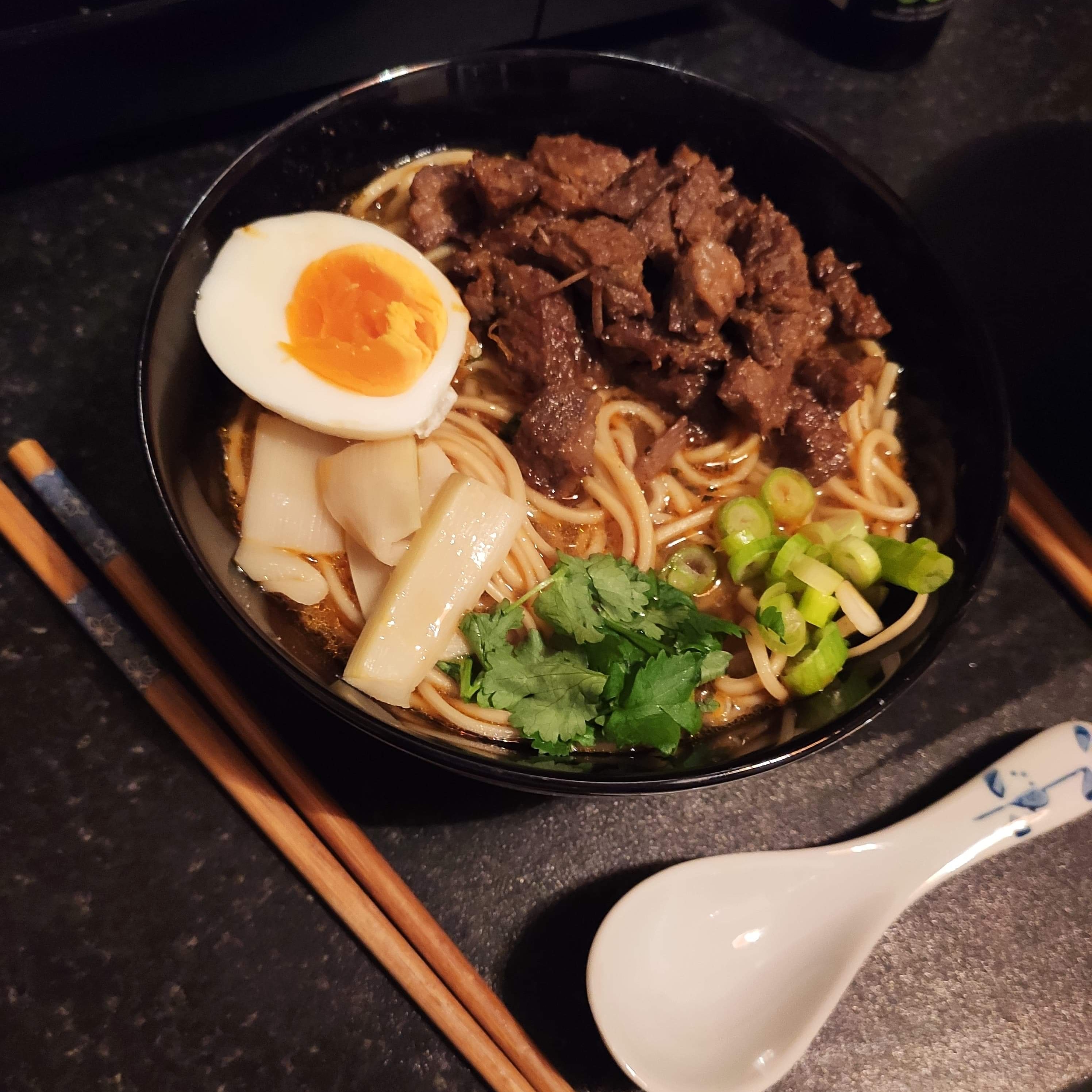 Homemade Wagamama beef brisket ramen 🍜 r/FoodPorn
