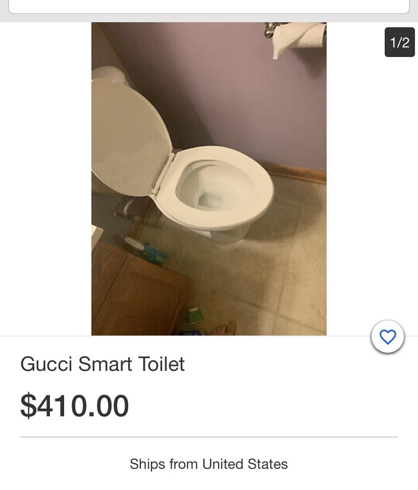 so.. is this what a gucci smart toilet is r/CrackheadCraigslist