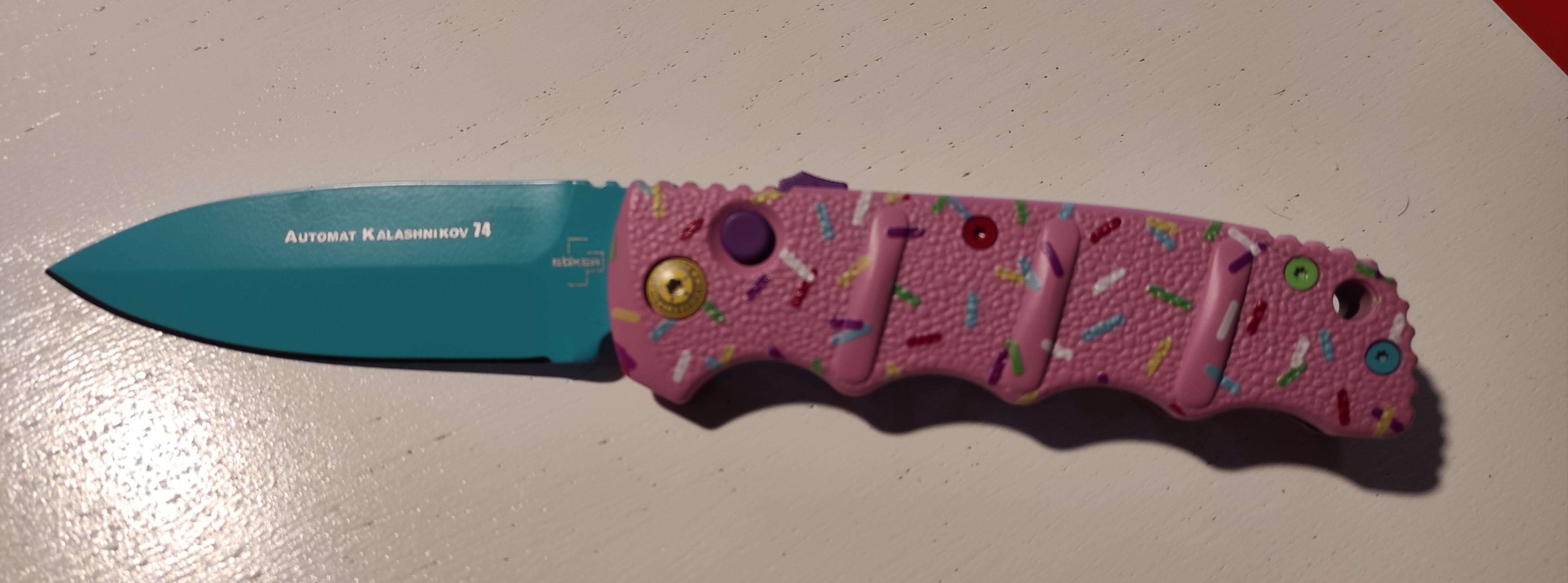 My Dessert warrior from Blade HQ (boker plus kalashnikov) r/knives