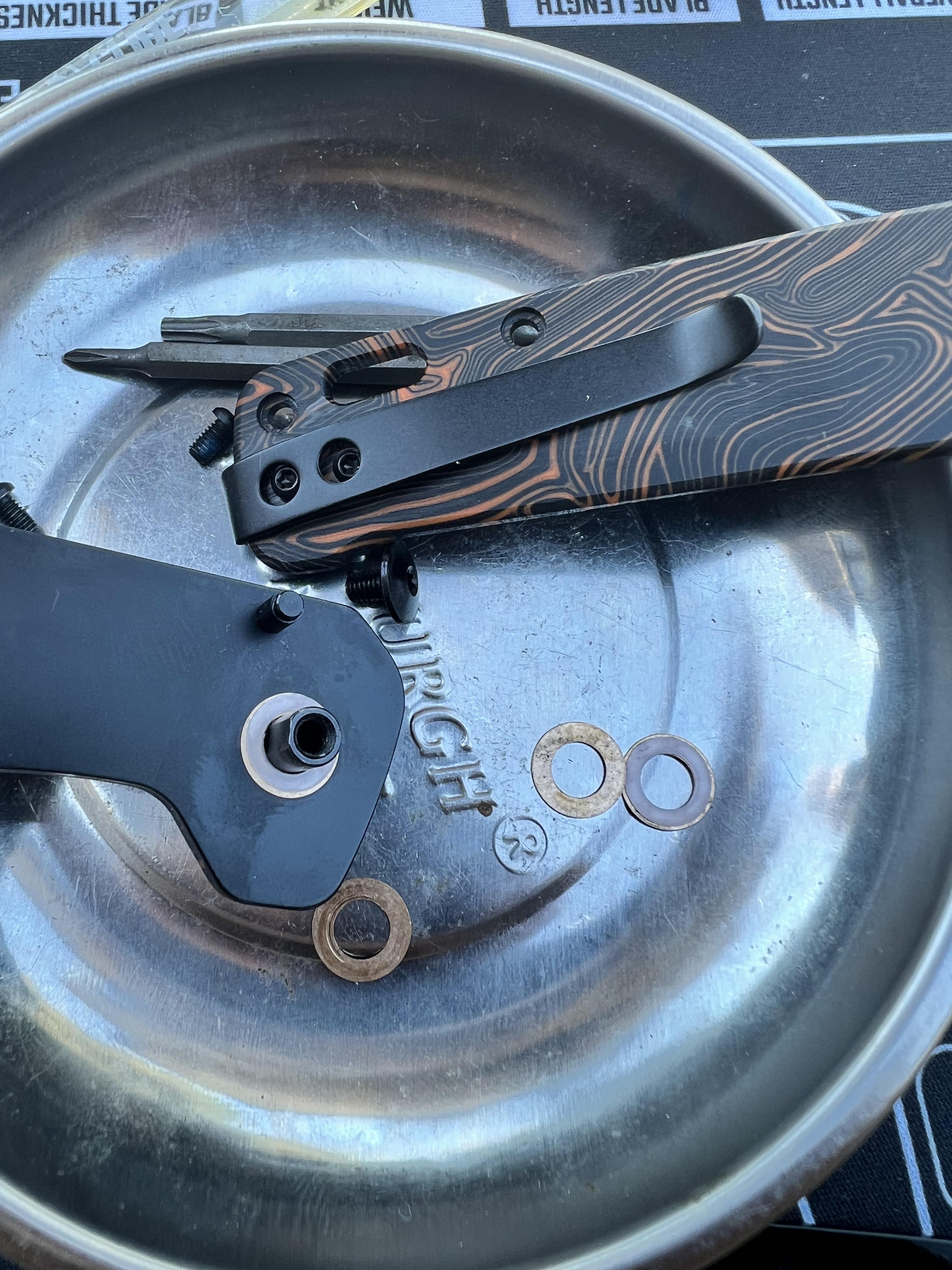 Multiple washers? r/knives