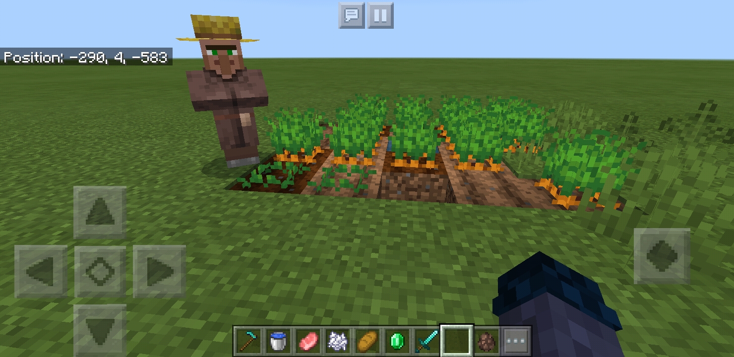 Why wont he farm? r/Minecraft