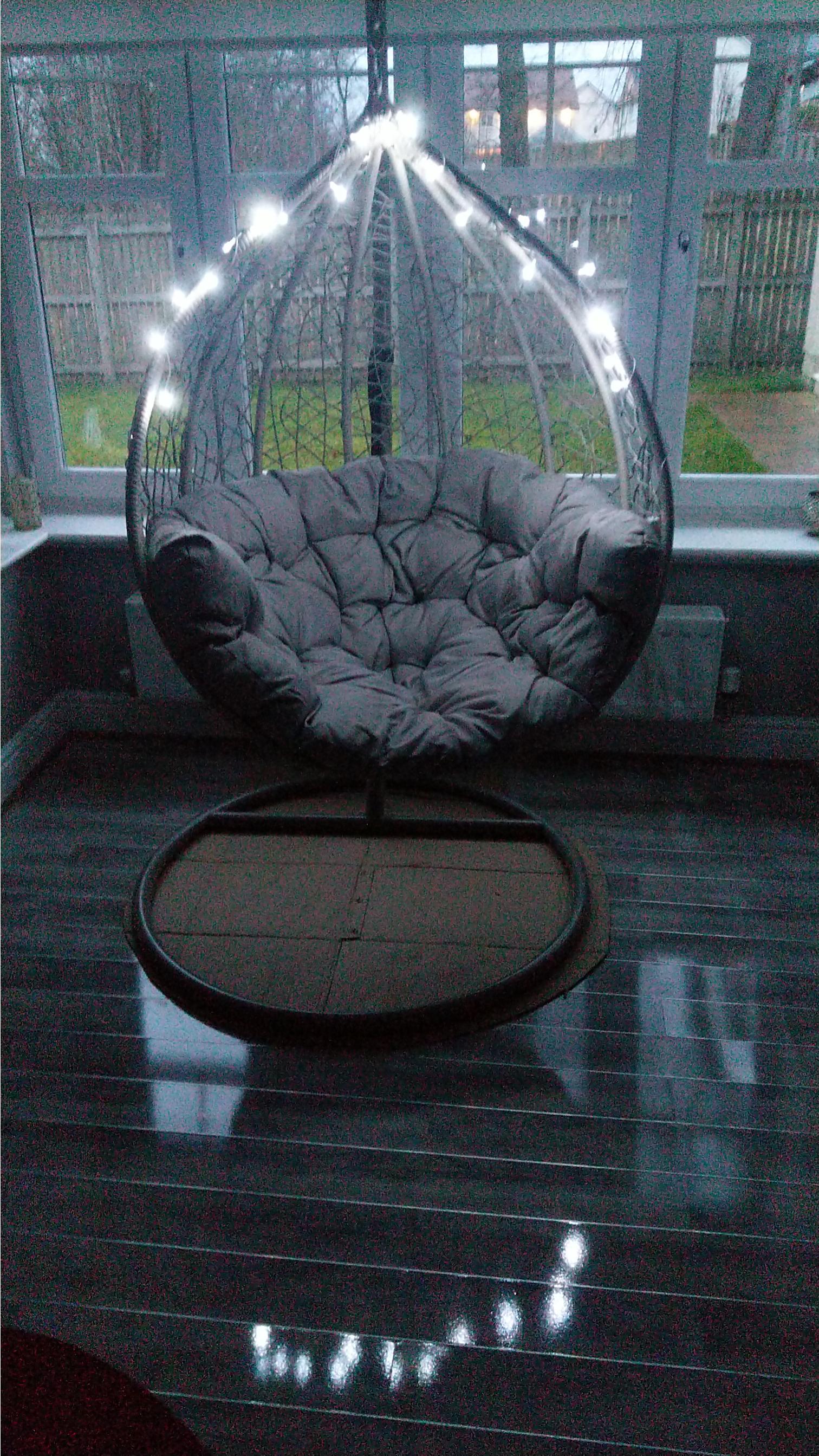 My cozy egg chair r/CozyPlaces