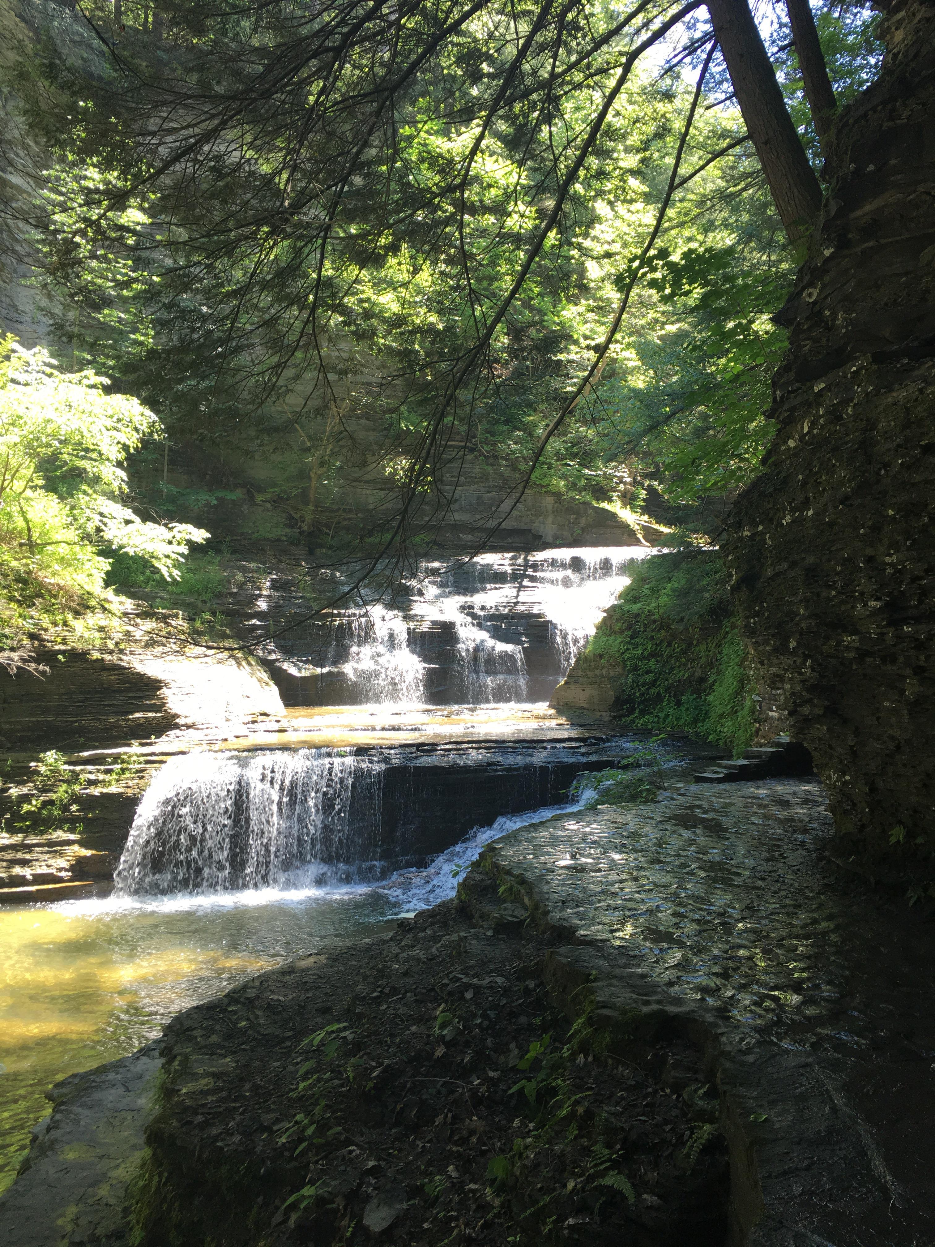 Buttermilk Falls State Park, Ithaca, NY r/hiking