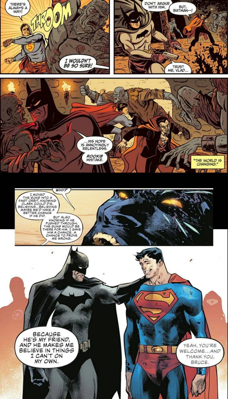 Excerpt] Batman and Superman, then and now. From Adventures of