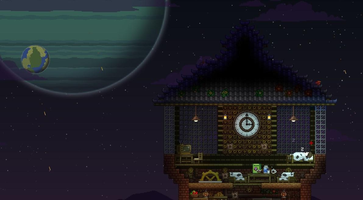 Setting the bed under the big clock wasn't the wisest thing I've done