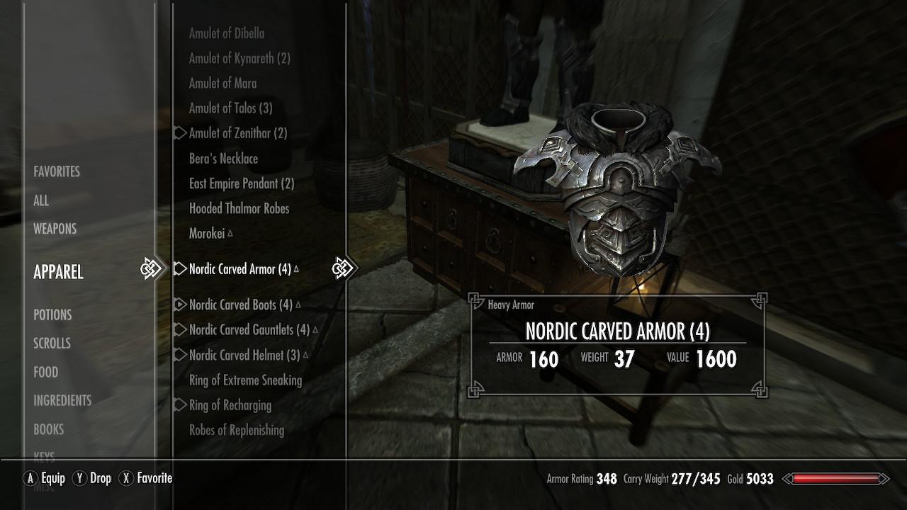 I just realized that with the Conditioning perk you can wear a piece of heavy armor and you can