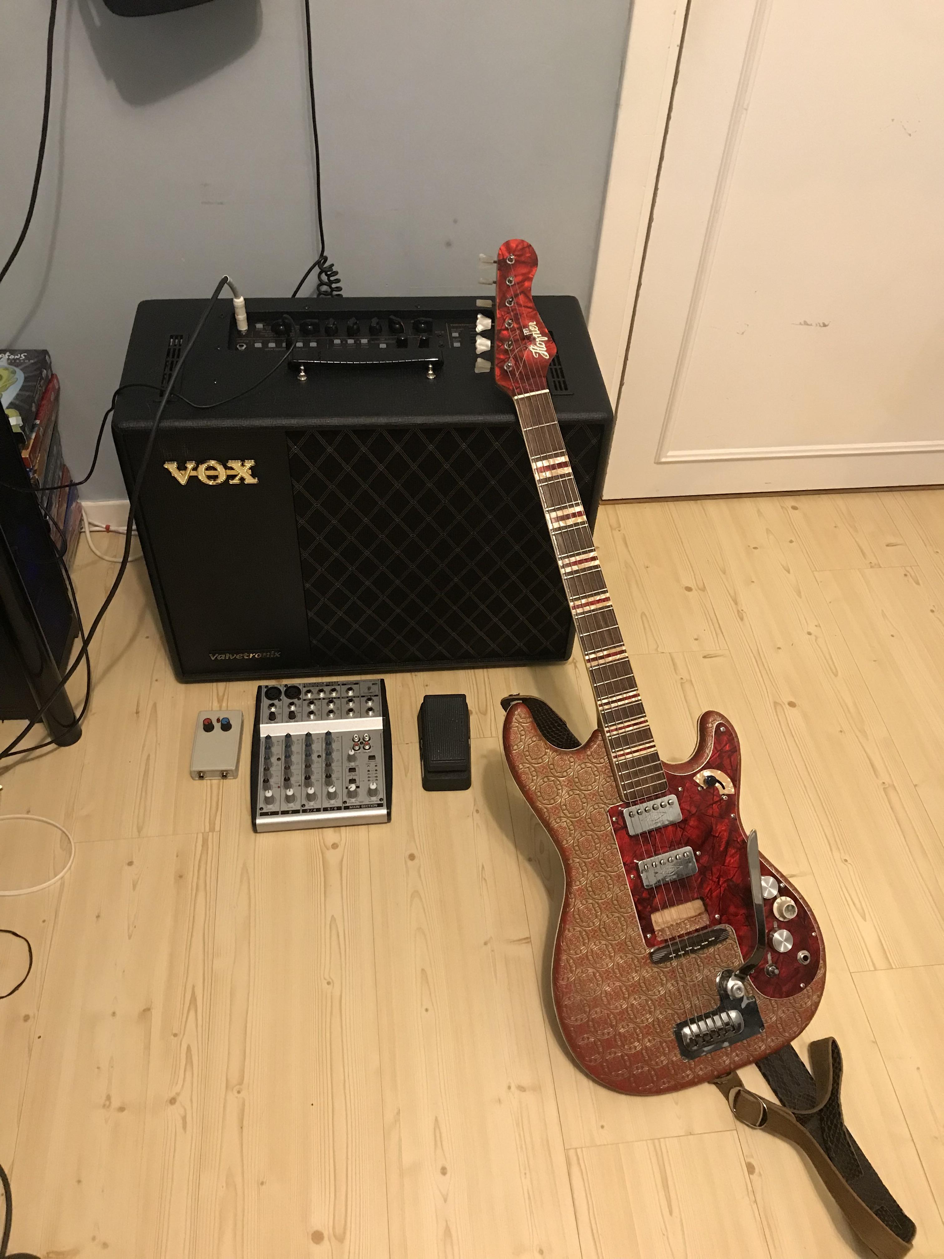 New VOX VT100X valvetronix for my setup! : r/GuitarAmps