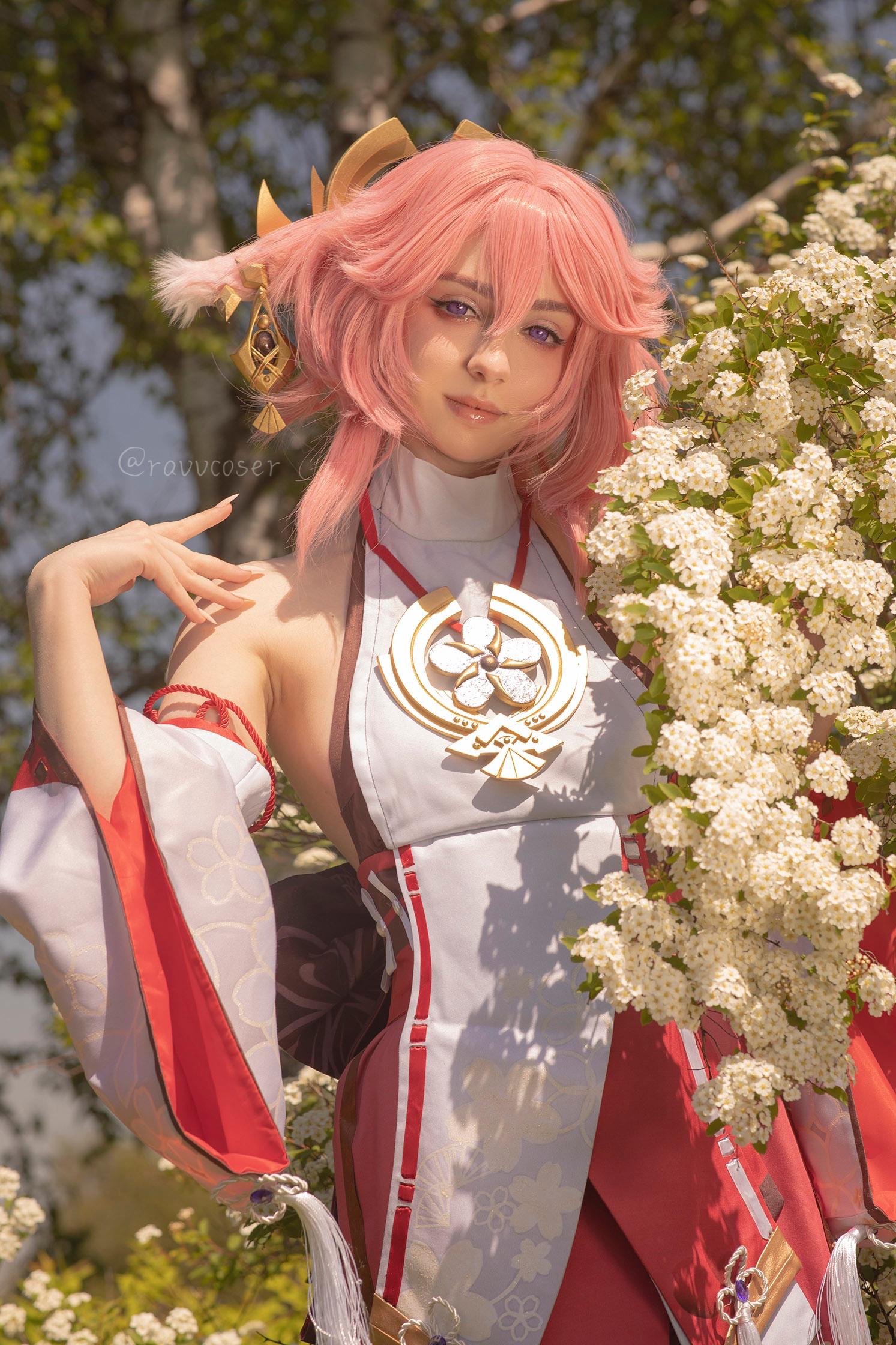 Yae Miko cosplay by me! (ravvcoser) r/Genshin_Impact