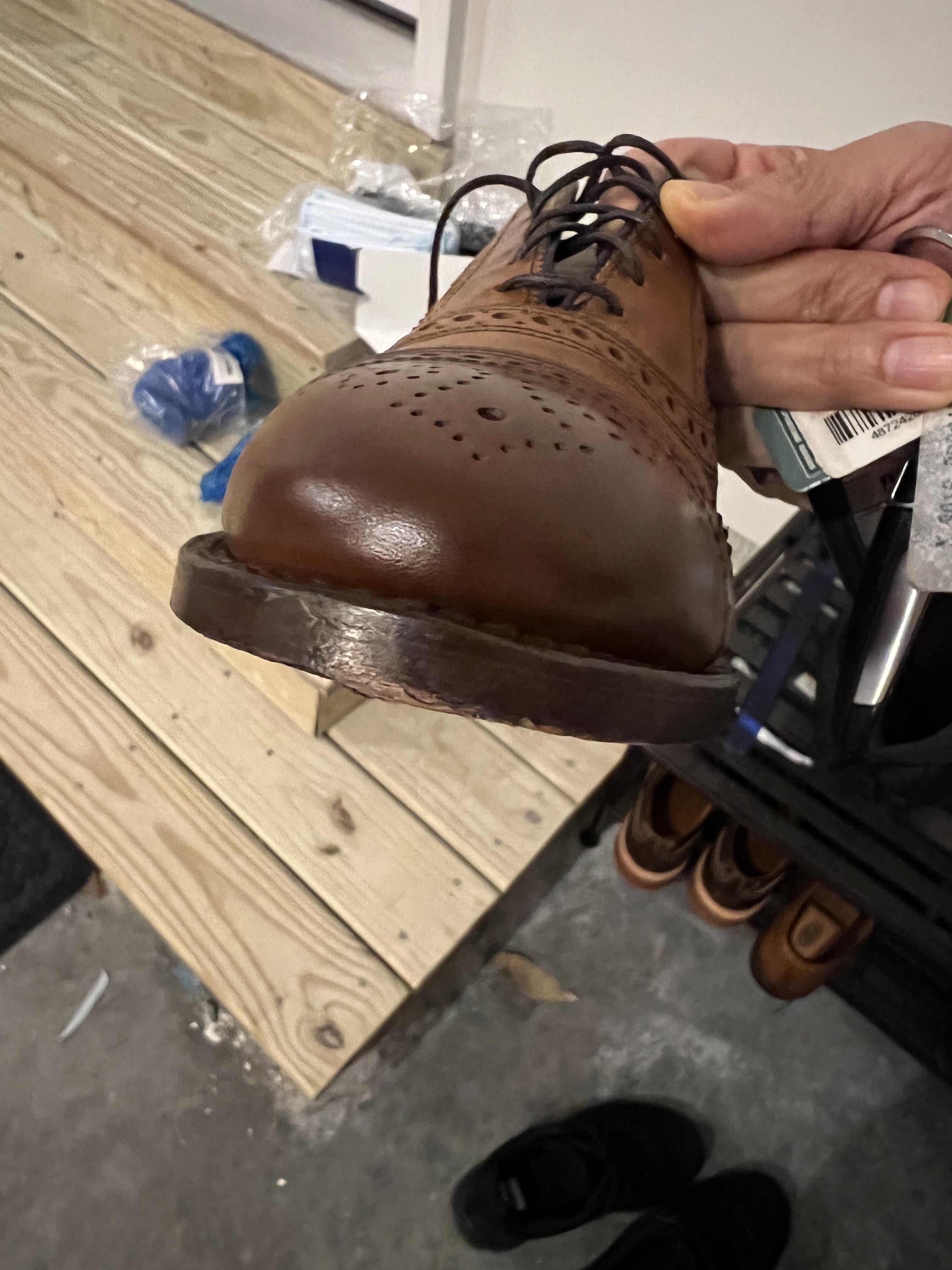 Can edge dressing fix this or do I need something else? r/allenedmonds