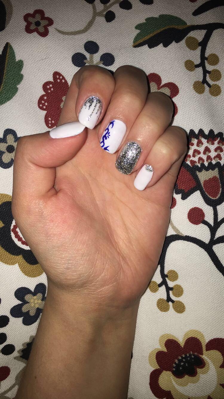Gel Russian manicure. Took 2 hours but totally worth it. r/Nails