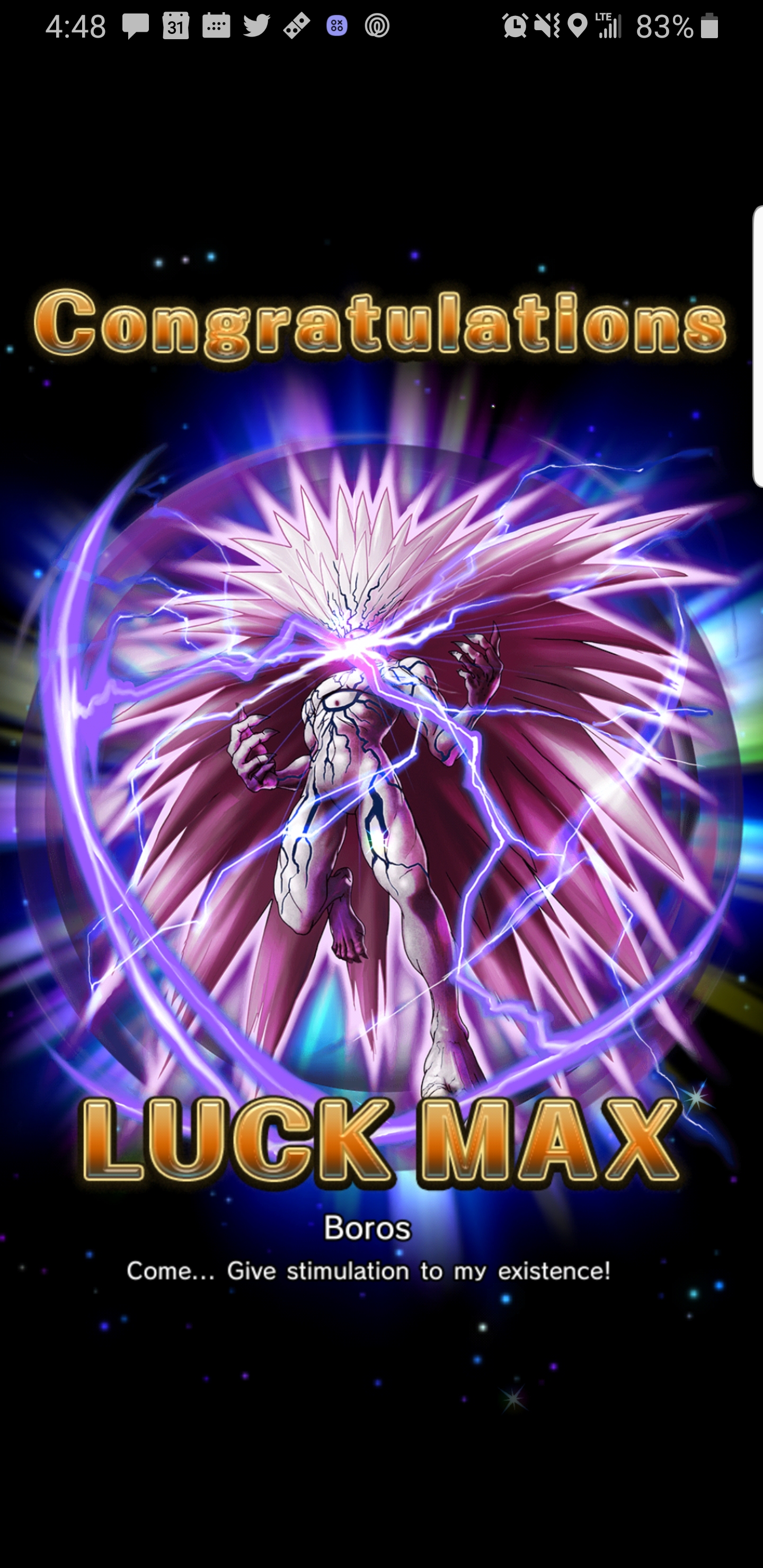 My First Max Luck Unit ) grandsummoners