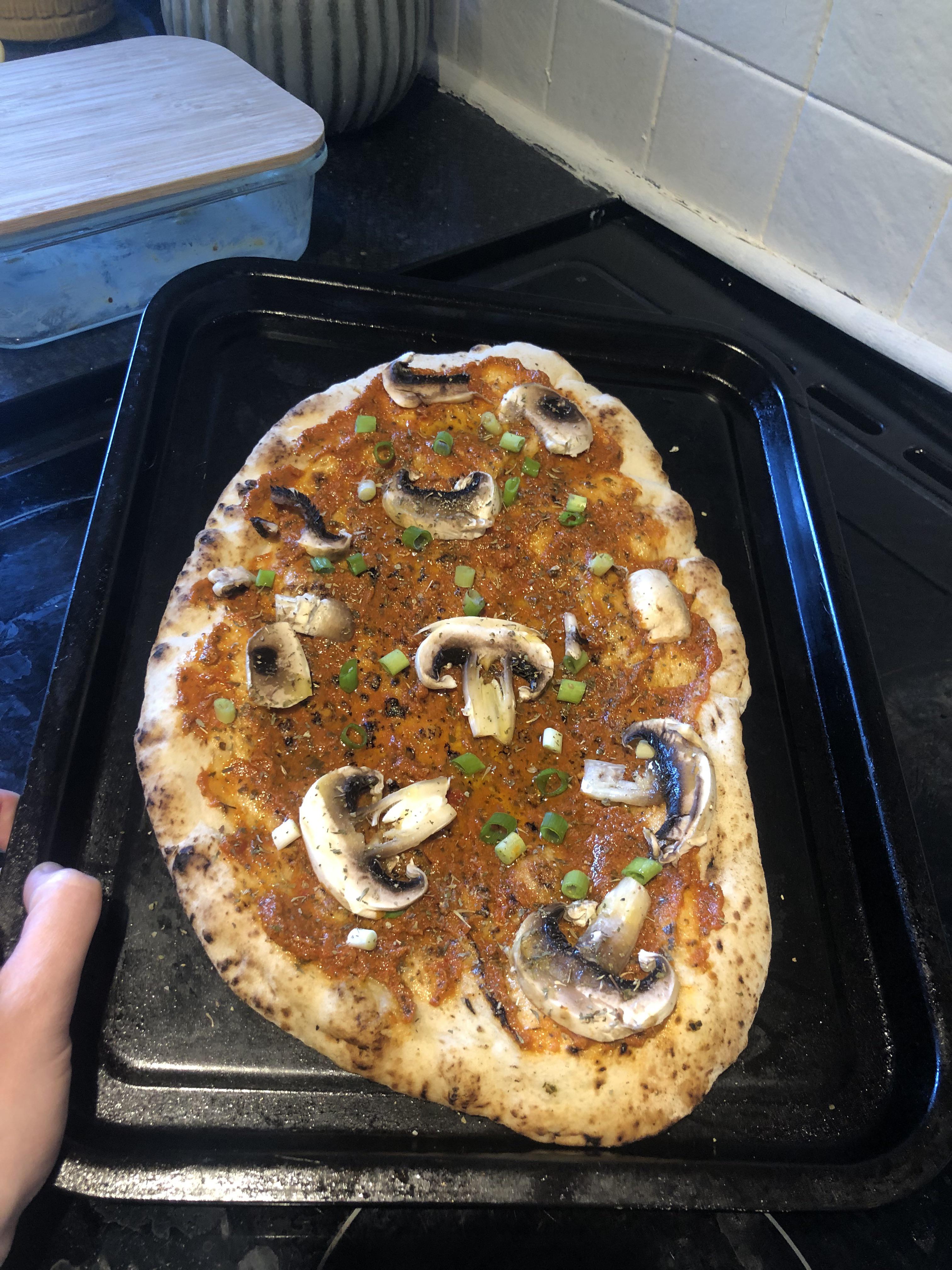 The Clay Oven Bakery Garlic & Coriander Naan Bread from Morrisons makes