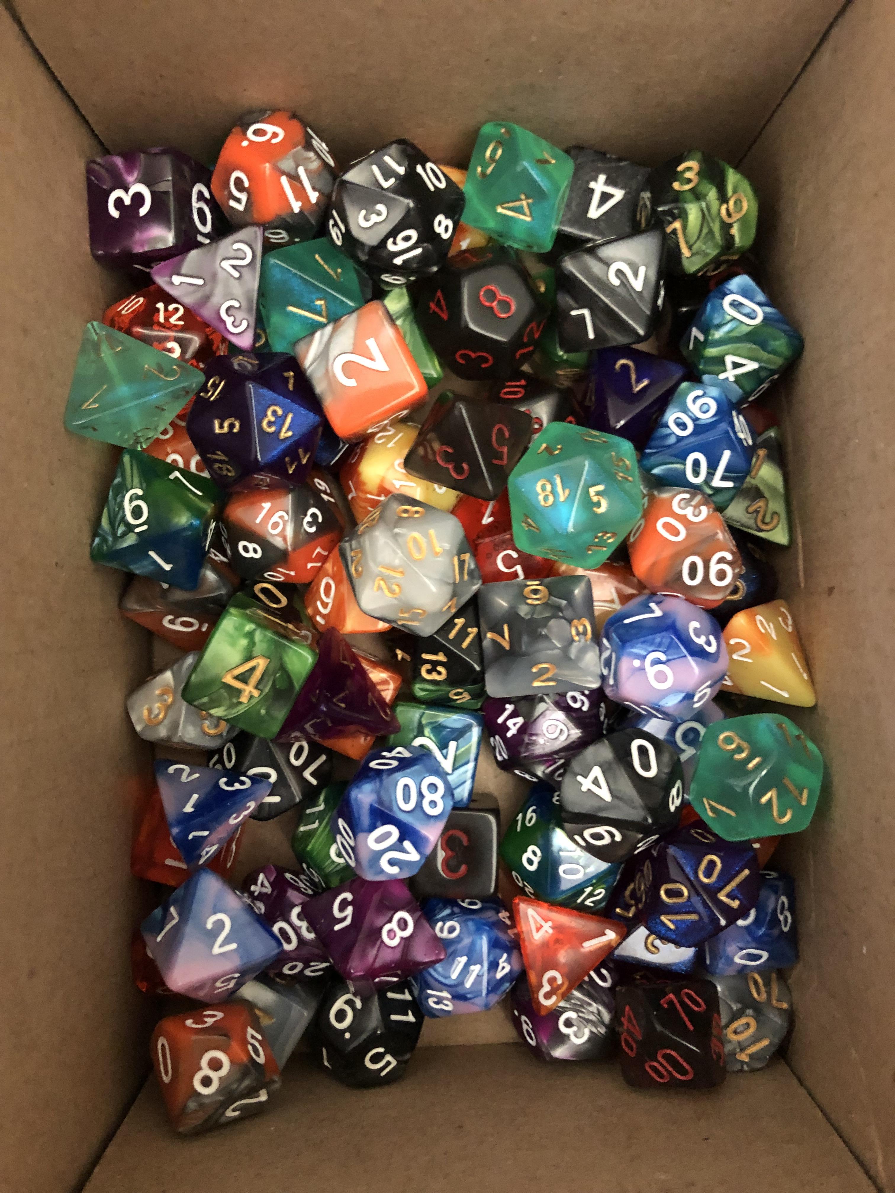 Dice collection since 2016 (12 sets) r/DicePorn