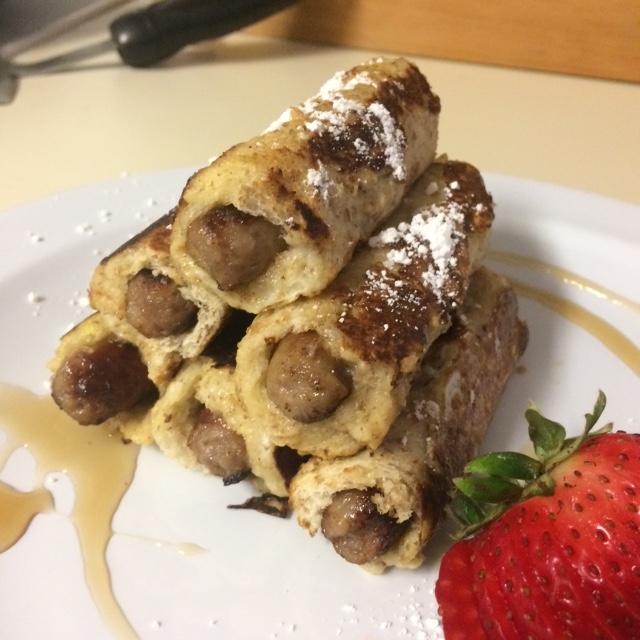 [Homemade] French Toast Sausages! r/food