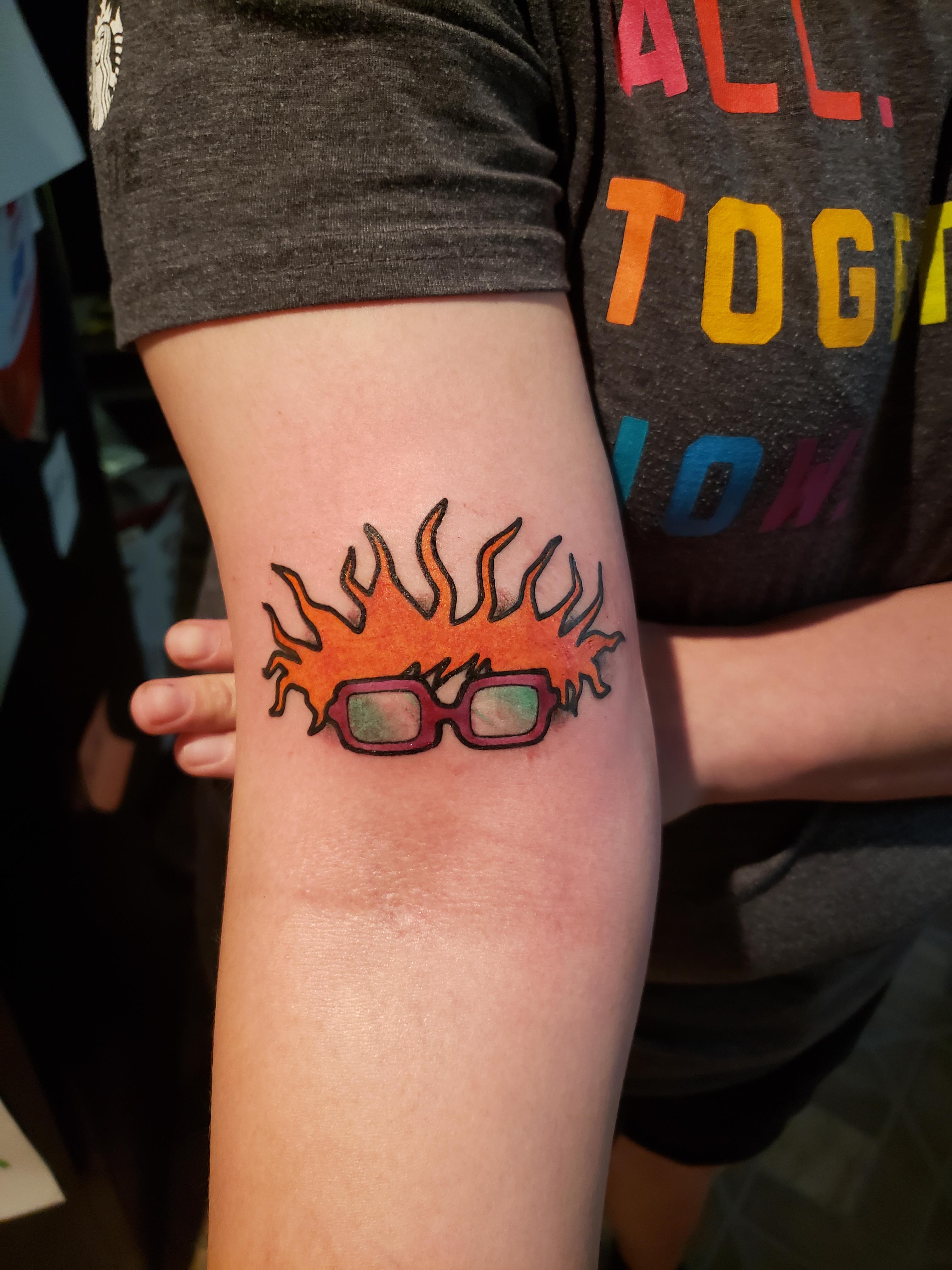 Got a rugrats tattoo because I'm an adult rugrats