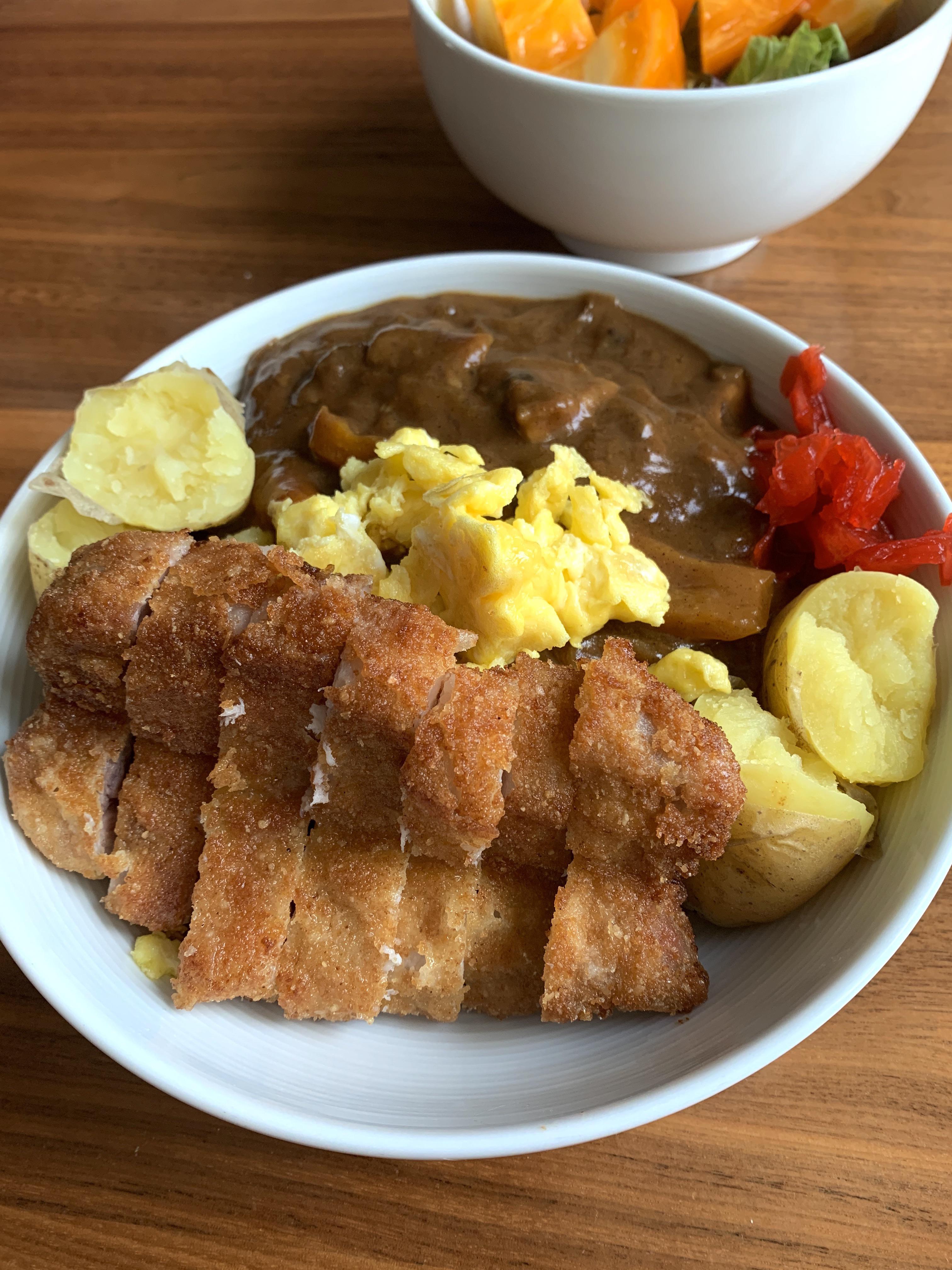 [Homemade] Pork Katsu Curry r/food