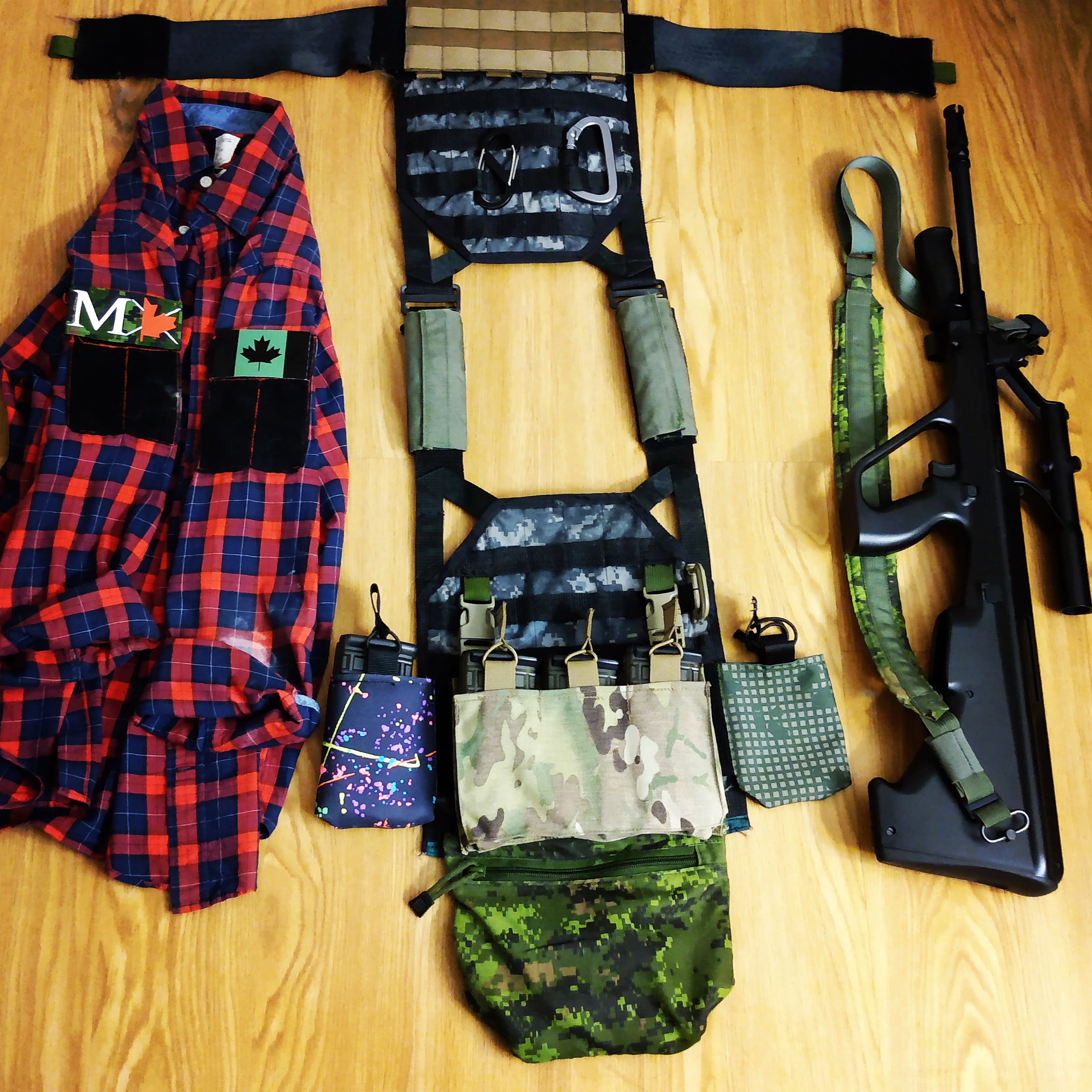 Multicam loadout ( coyote brown, digital urban, ranger green, desert