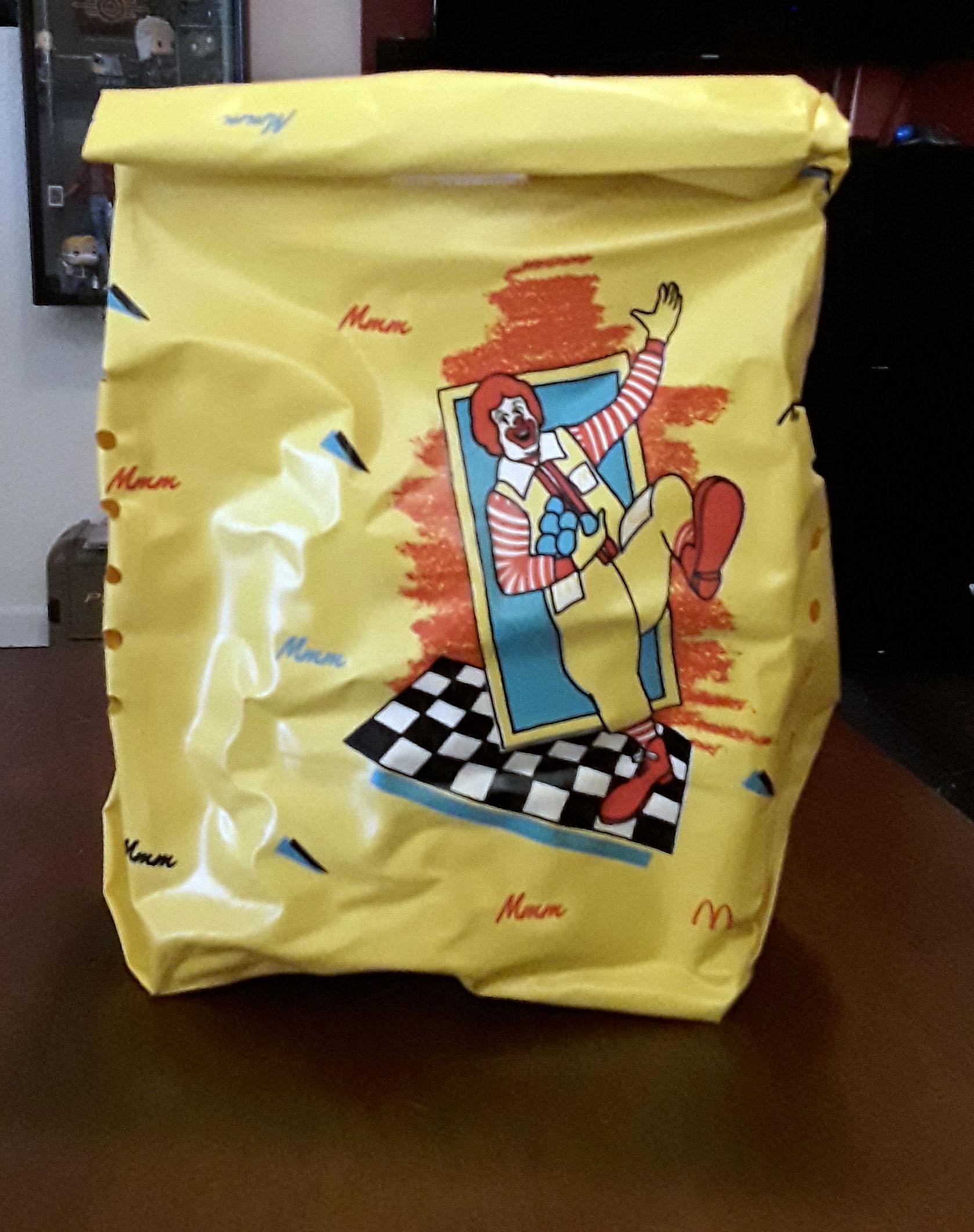 McDonald's Vinyl Happy Meal Bags r/nostalgia