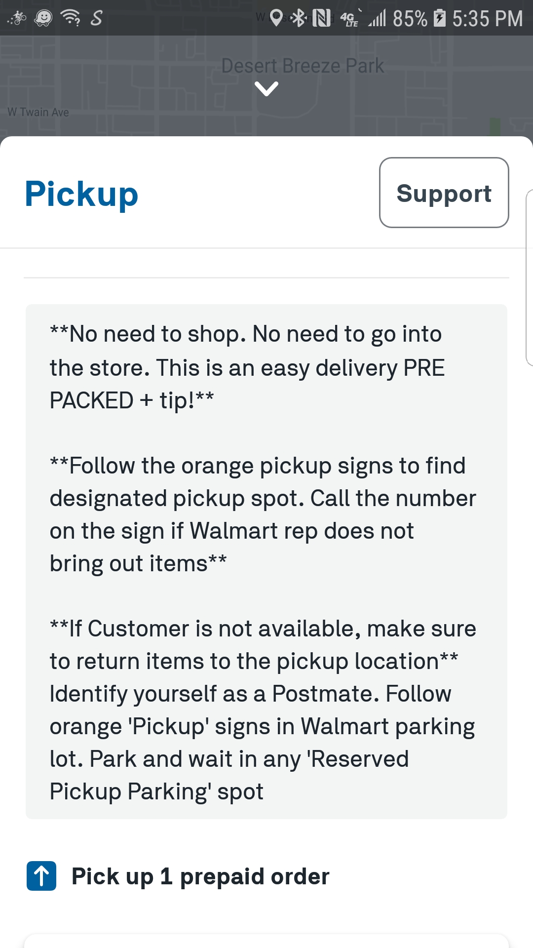 We'll see...despite all the warnings, I'm doing a Walmart run. r