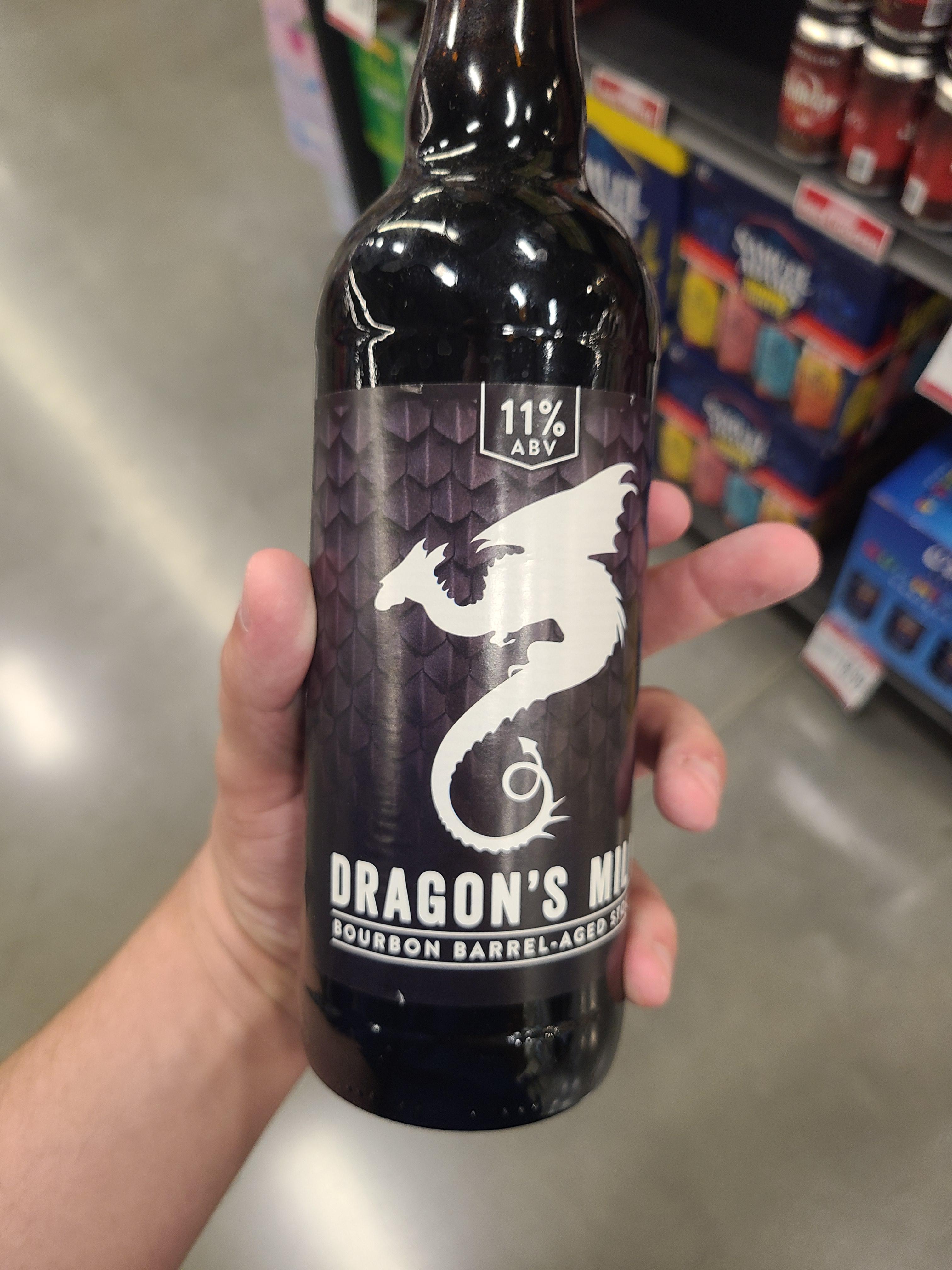 Dragon Alcohol saw this at the store Dragon