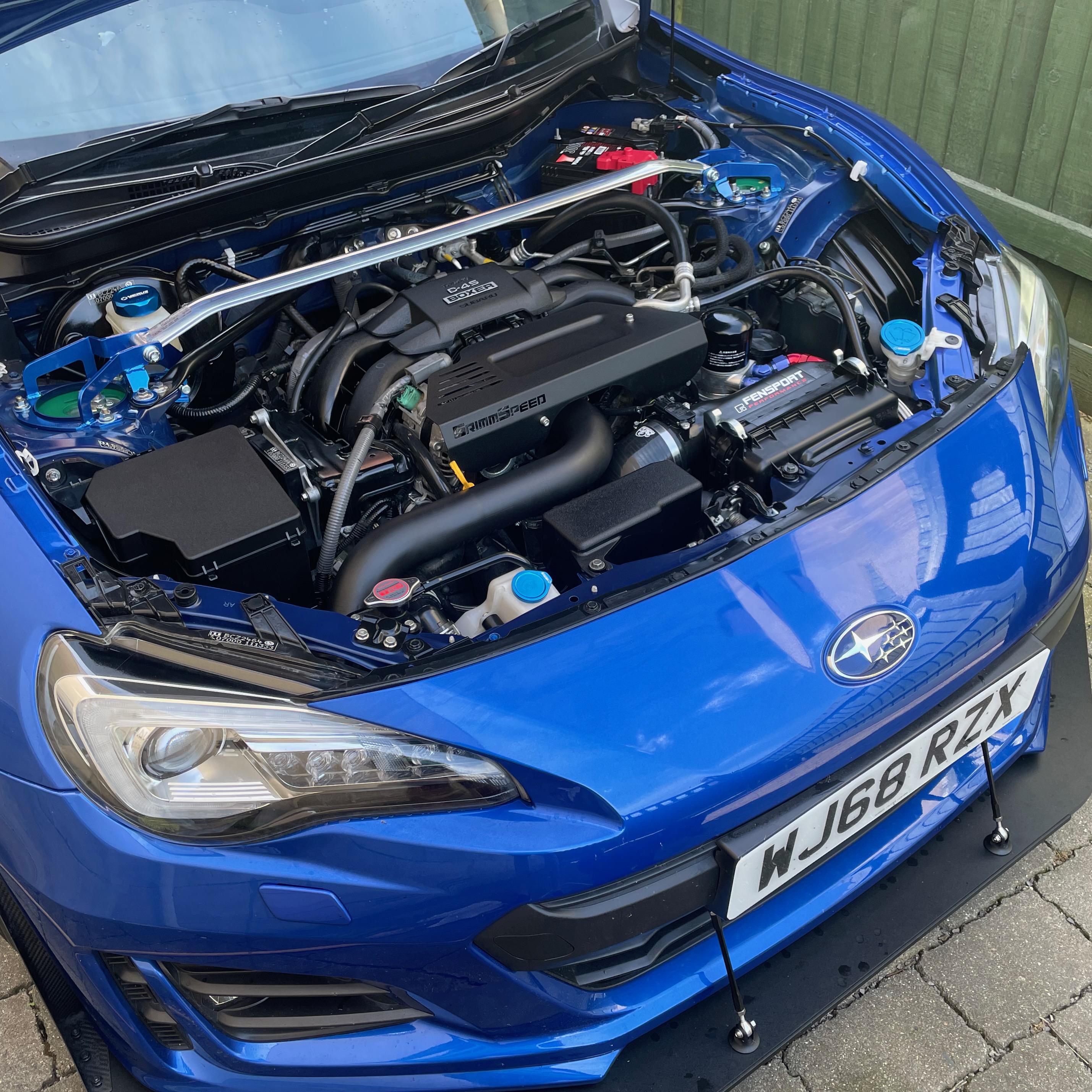 Cleaned up my engine bay ready for a big JDM car show tomorrow : ft86