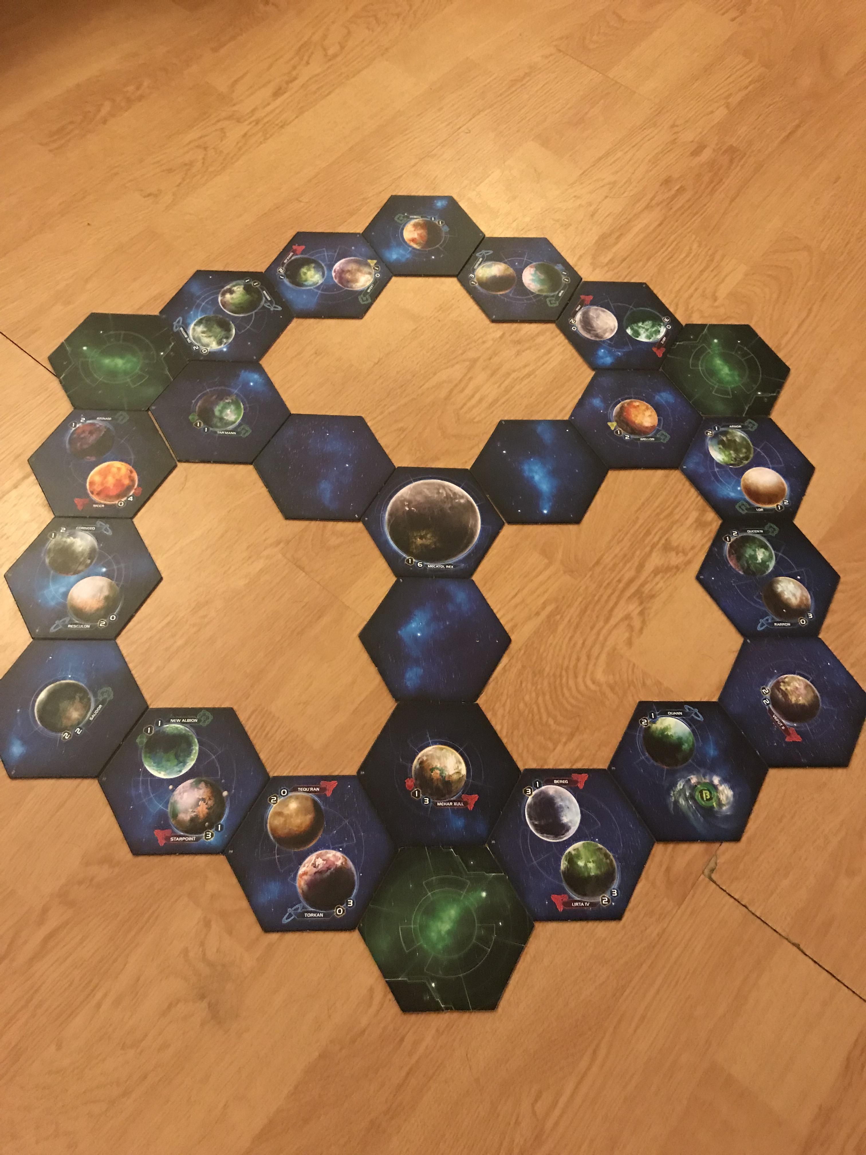 3 Player Puzzle Maps 3 player map design. Would it play well? twilightimperium