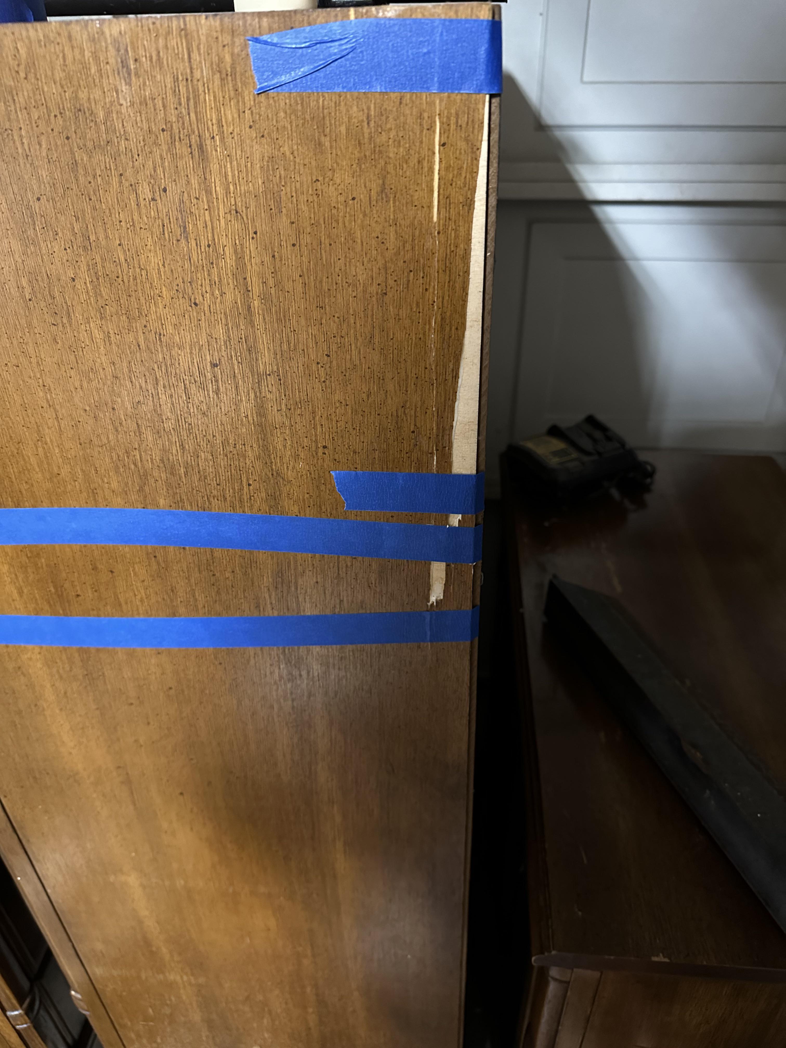 any tips on how to repair damaged veneer? sentimental furniture