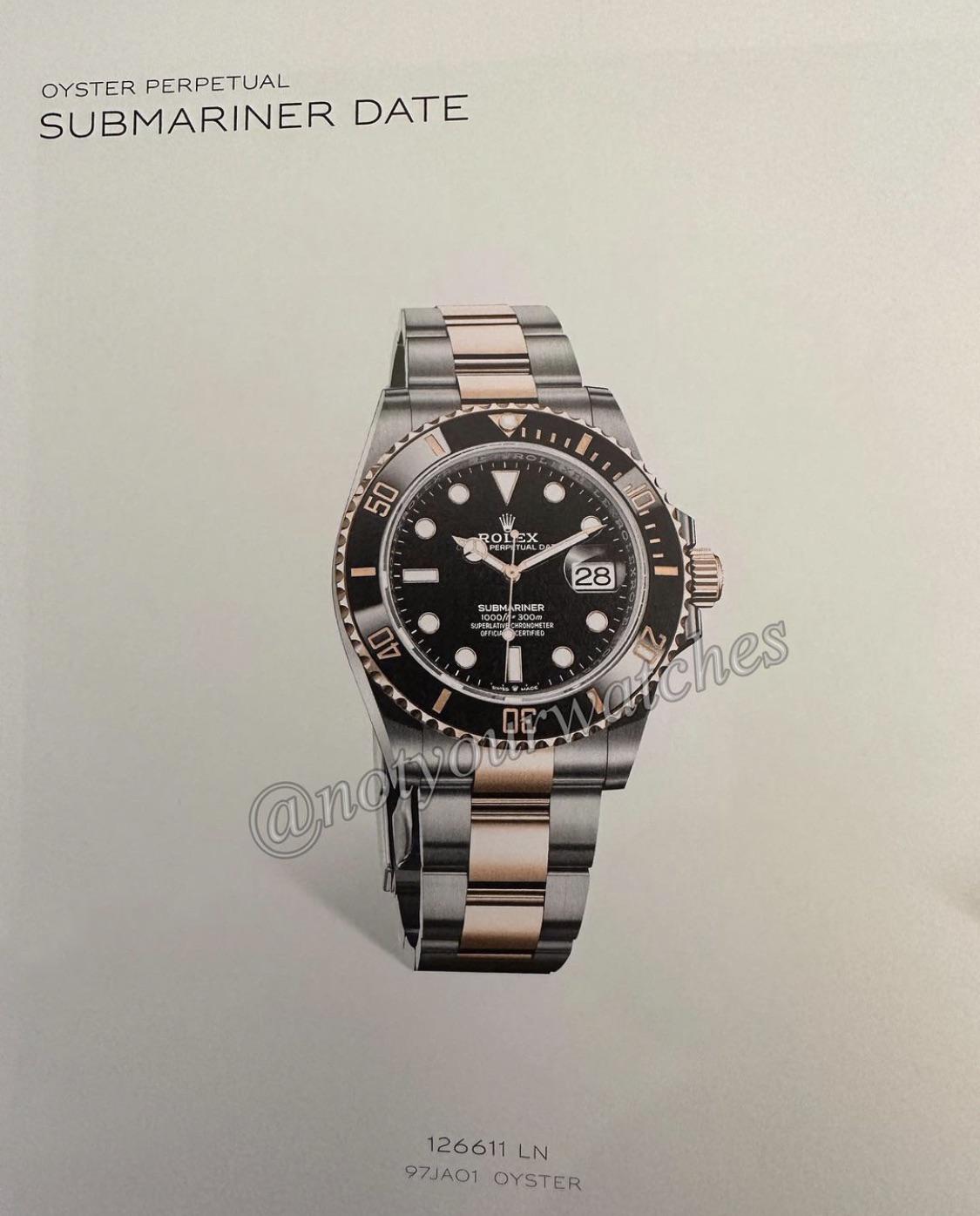Rolex Rose Gold Submariner