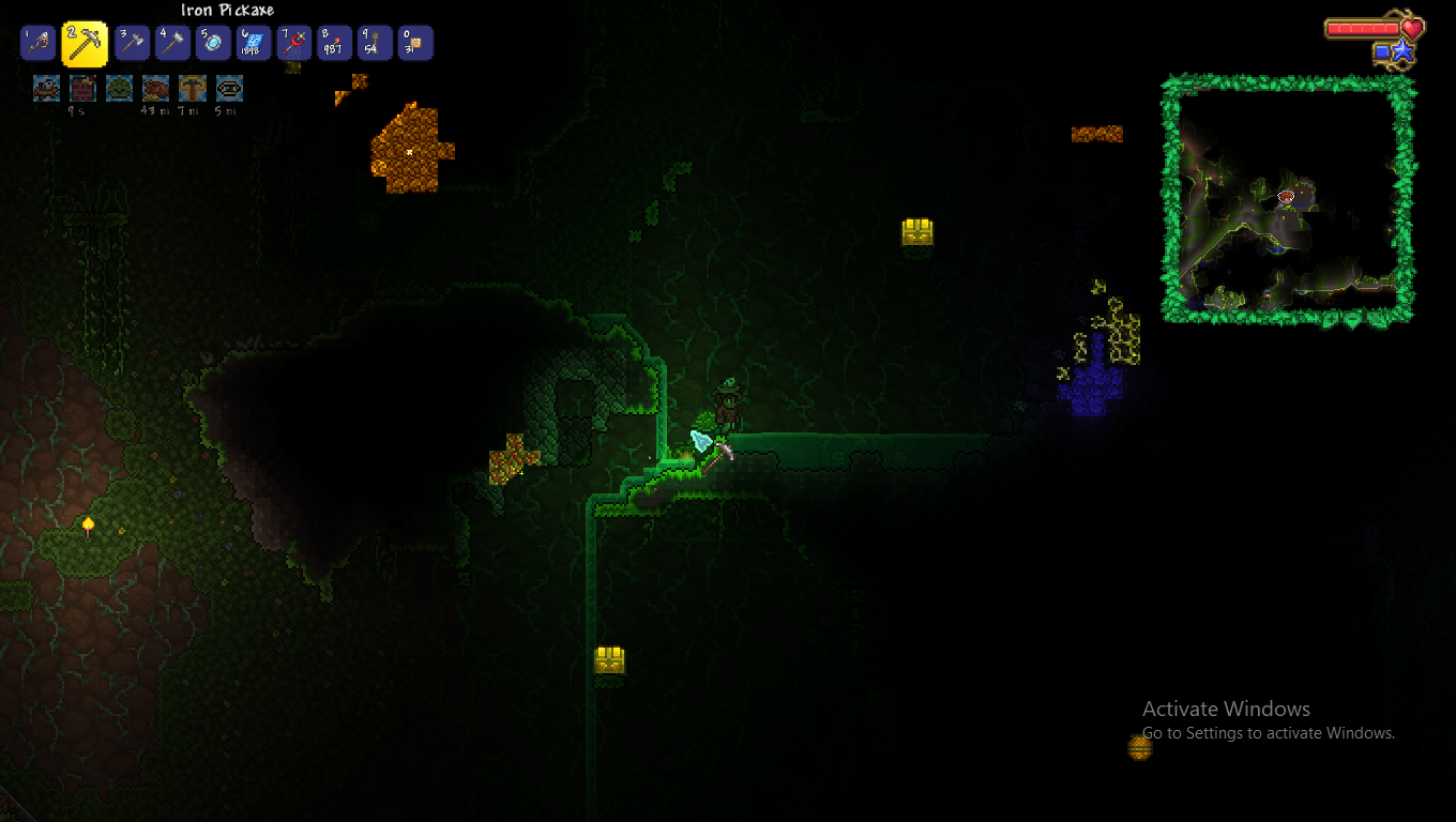 2 dead man's chests next to each other r/Terraria