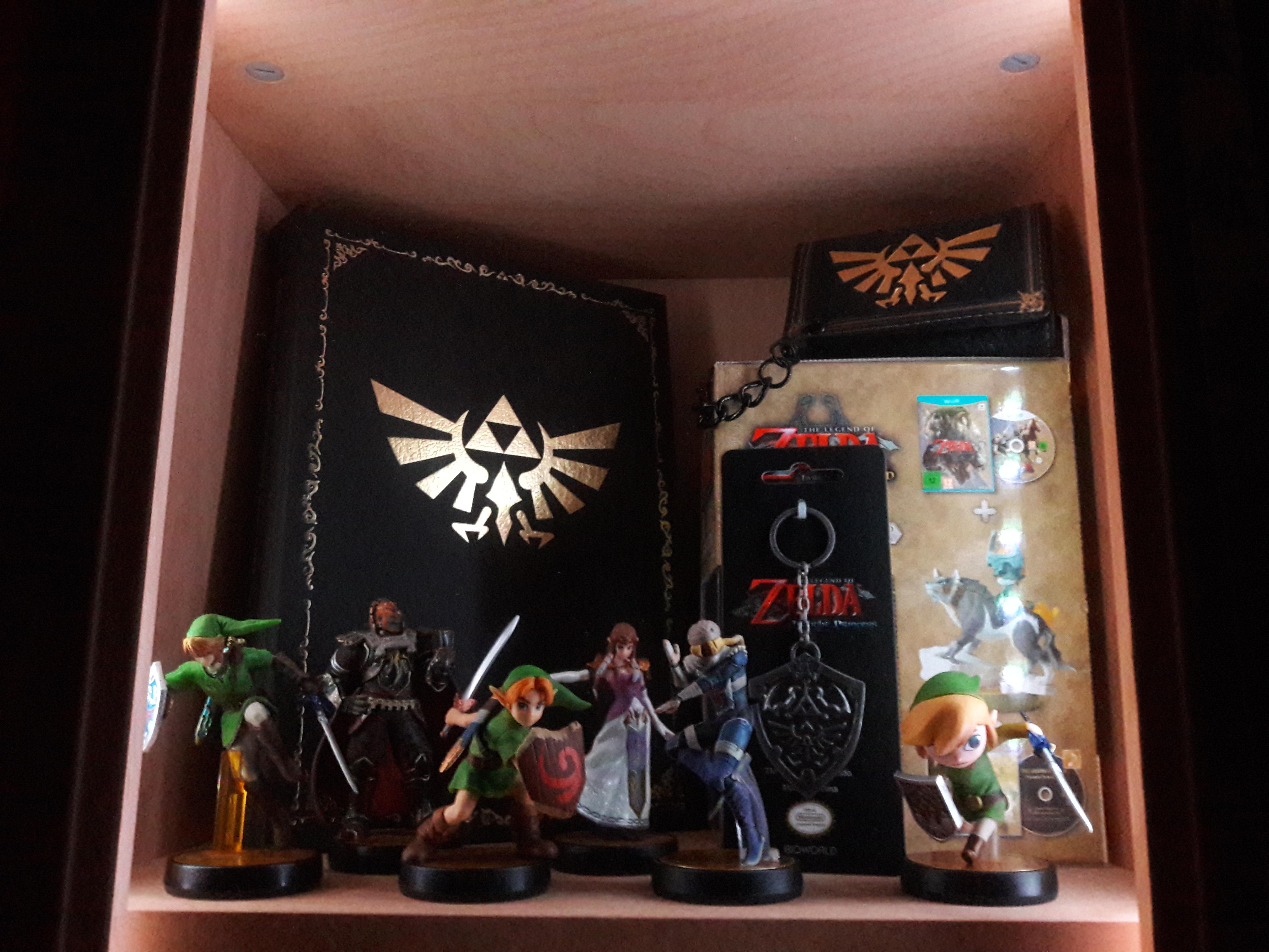 Zelda Shelf Progress r/amiibo