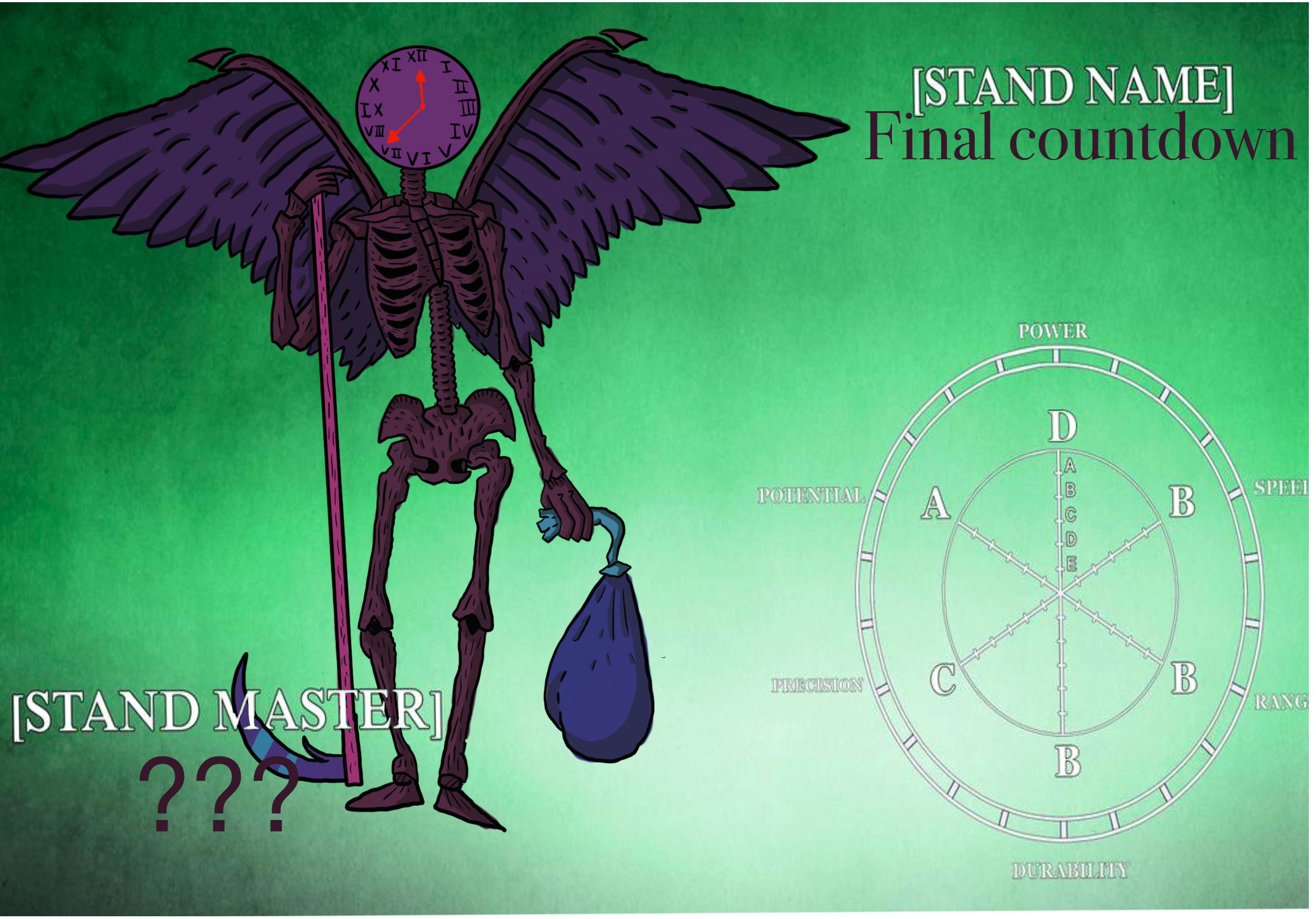 Stand name final countdown r/fanStands