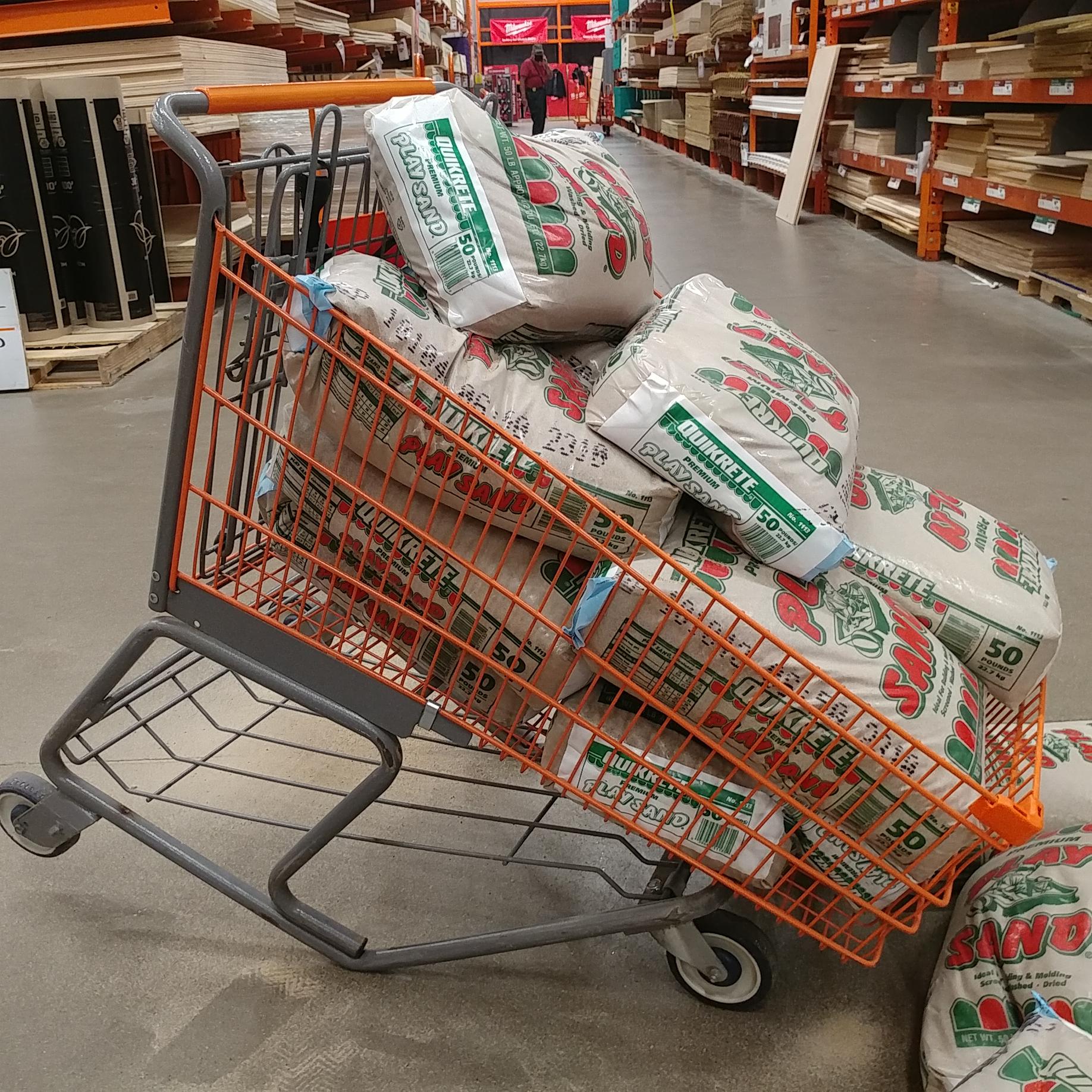 Be sure to use the right cart for the job r/HomeDepot