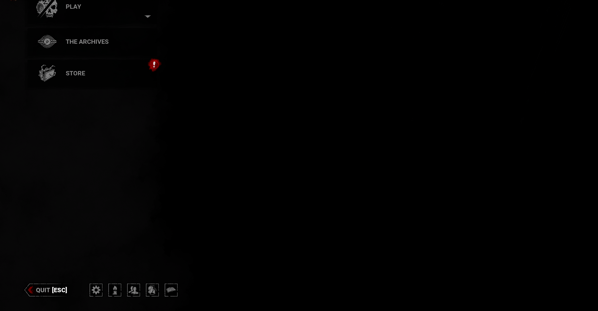 Sometimes after exiting a match, the screen goes black w/ visible UI