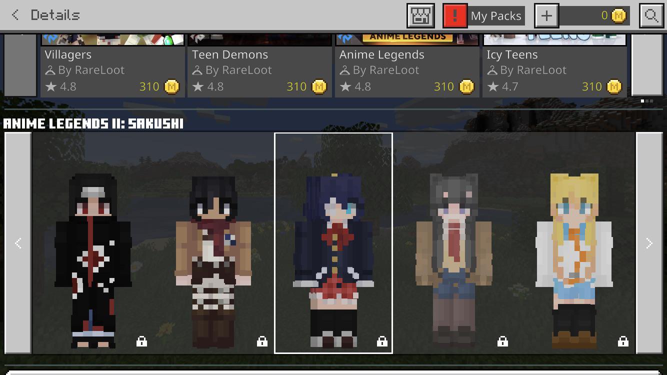 Minecraft Skins for Bedrock Versions – Home