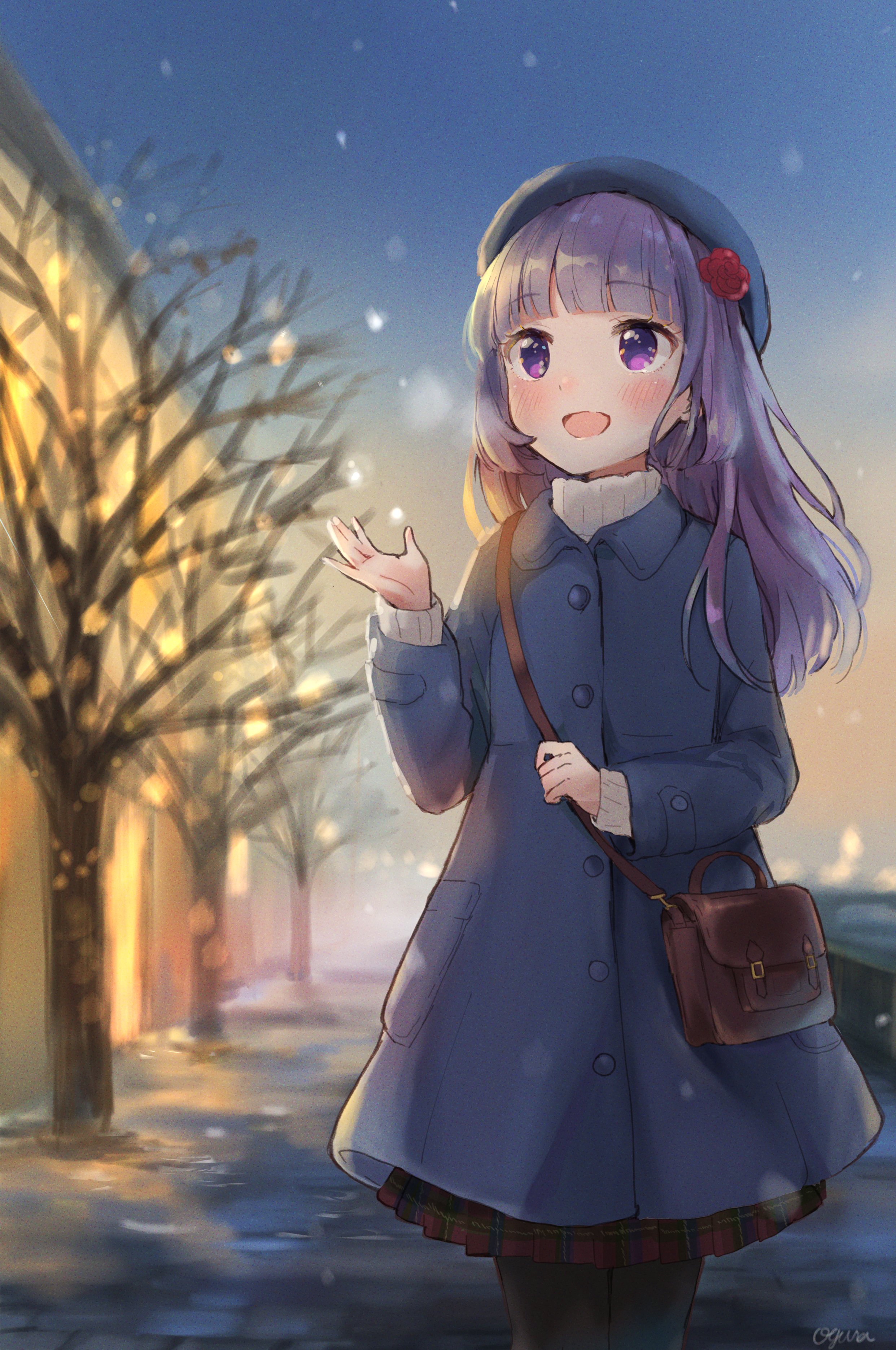 Violetchan [original?] winterwaifus