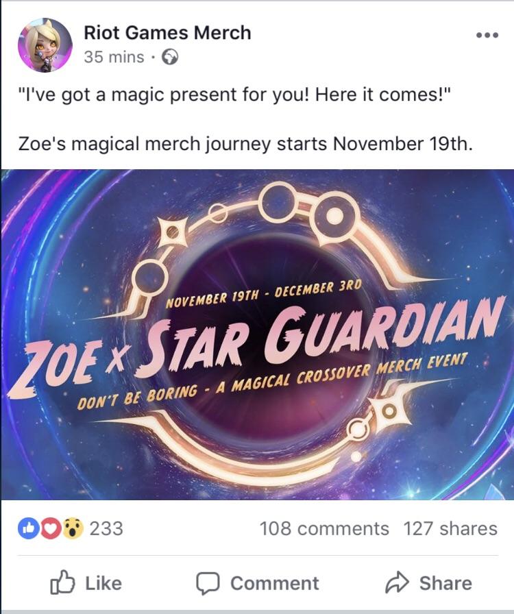 Zoe merch with a touch of star guardian! r/zoemains
