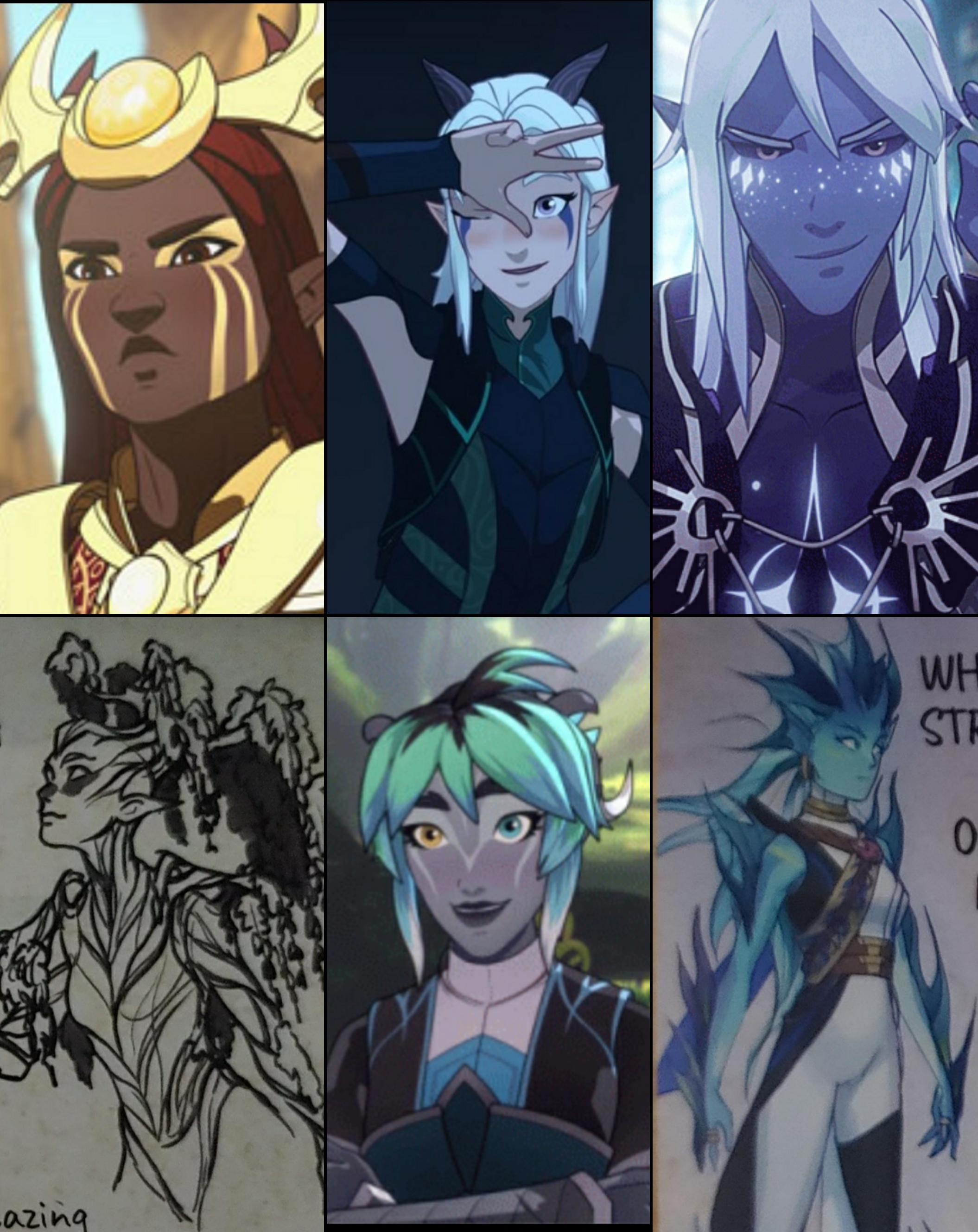 Dragon Prince Elf Types