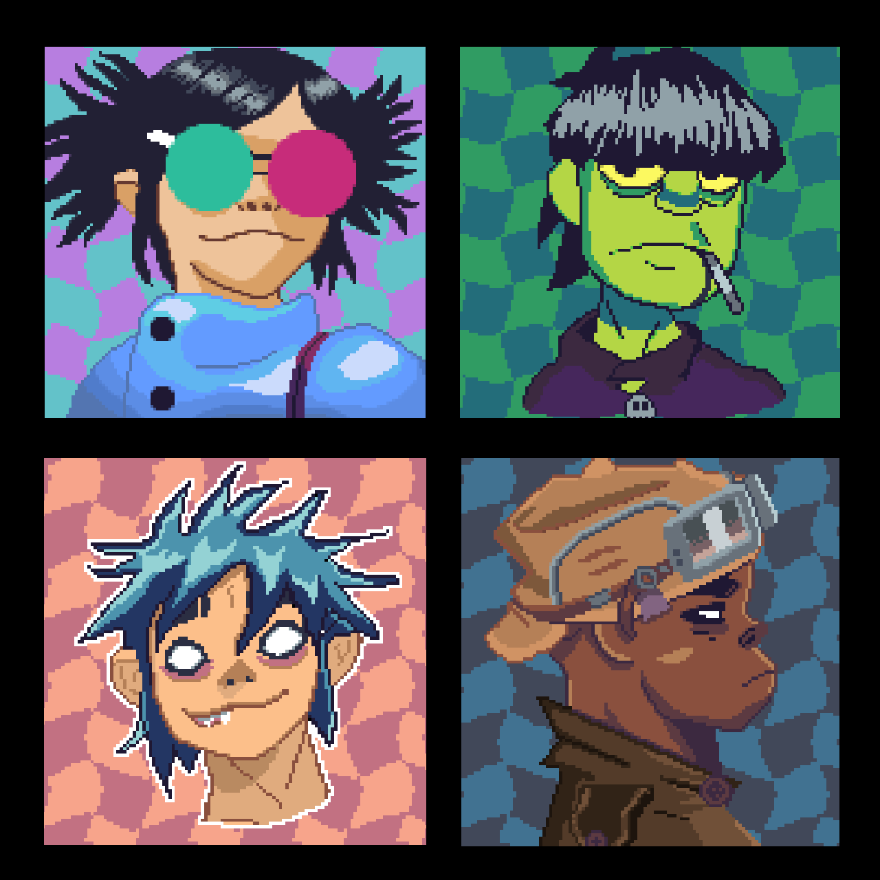 24 best u/victorards images on Pholder Pixel Art, Gorillaz and Formula1