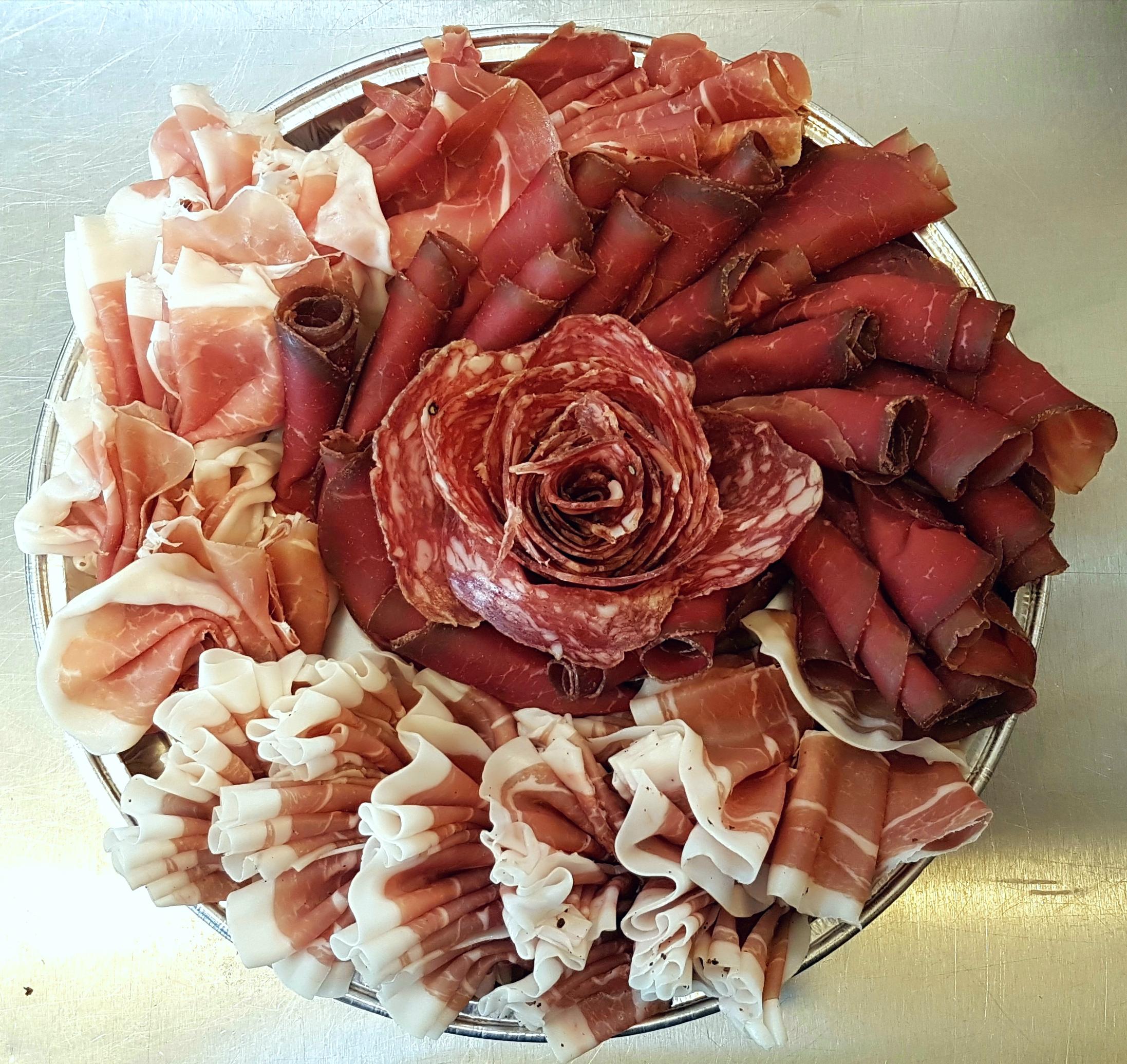 Week 30 Charcuterie Milano salami rose, bresaola della Valtellina