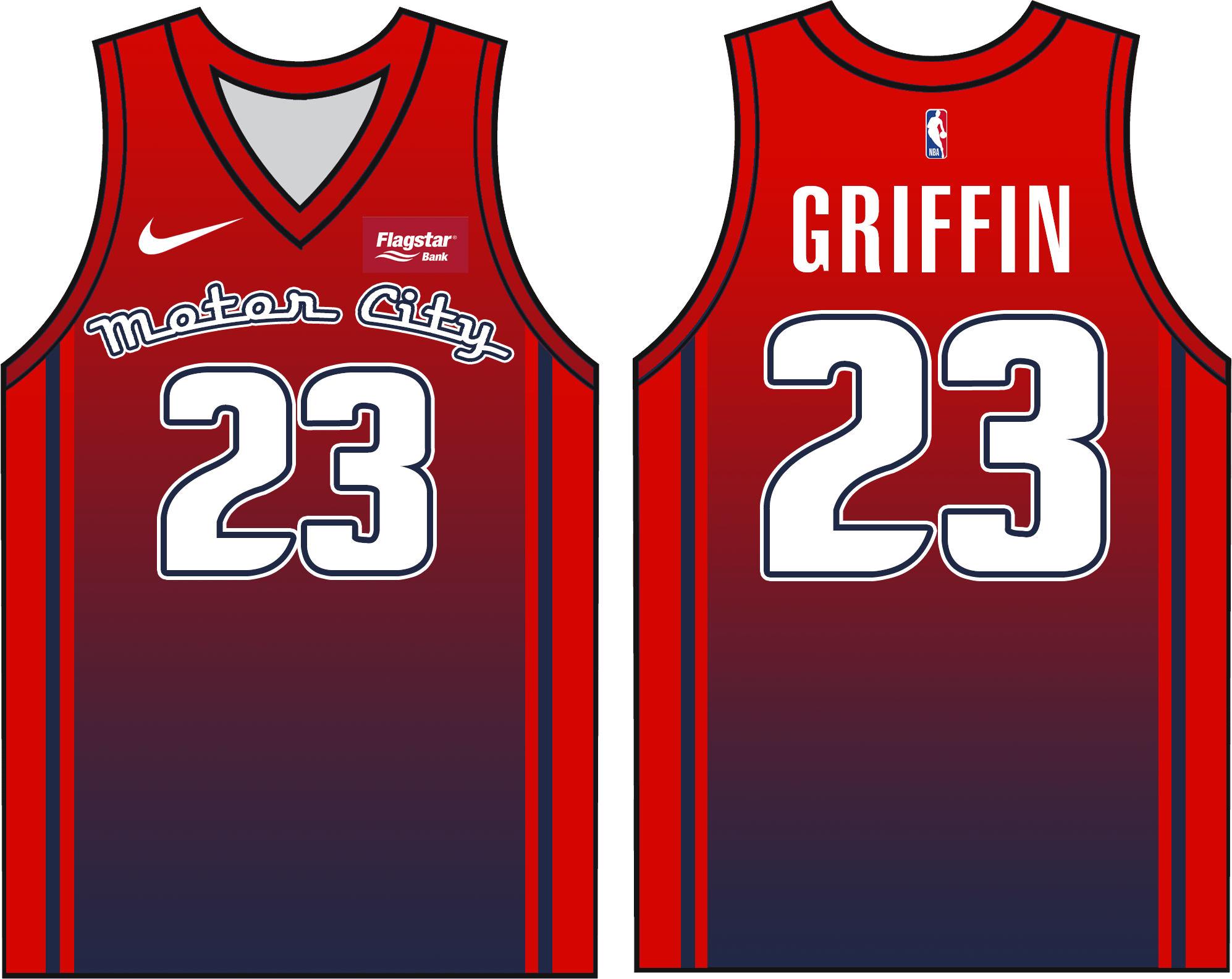 Detroit Pistons City Jersey Concept r/DetroitPistons