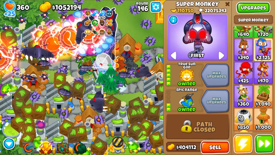 Ninja kiwi… I broke your game…sorry r/btd6