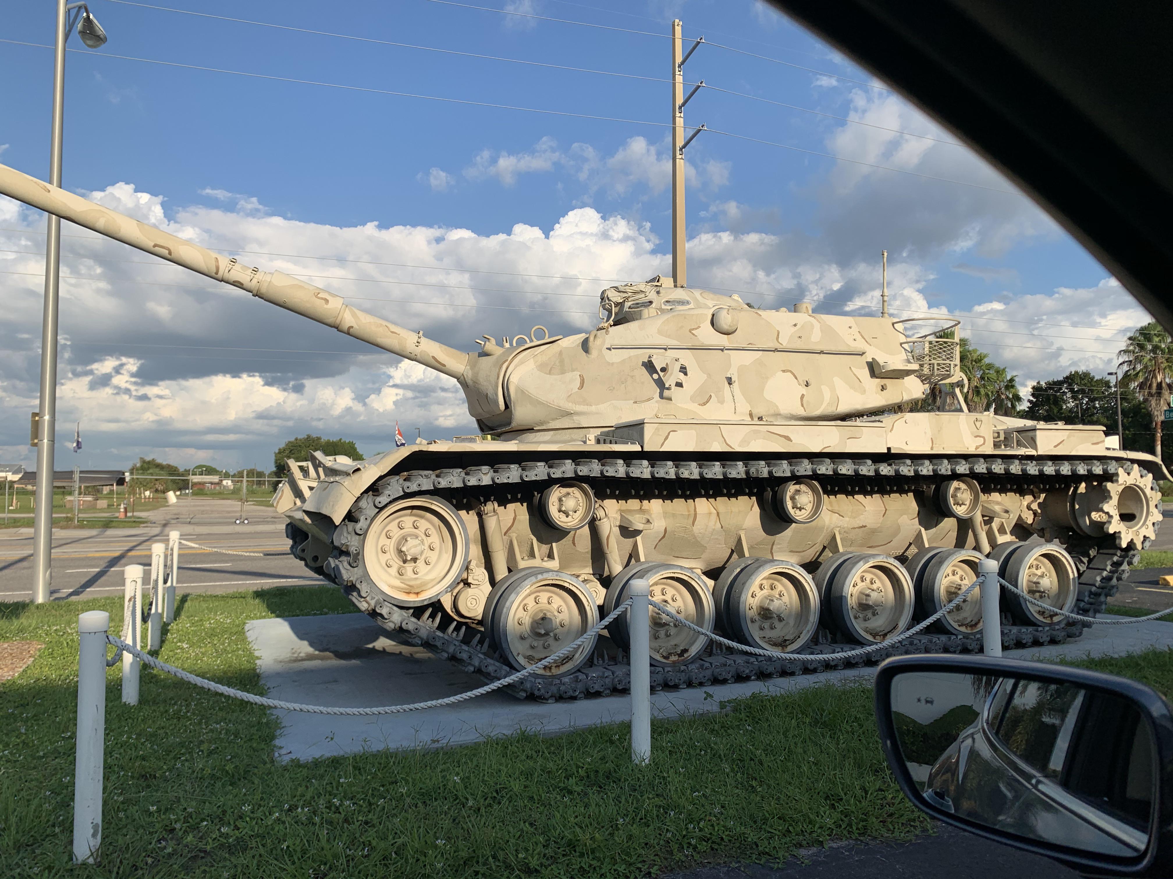 M60A2 I think. Spotted it this evening in Sarasota, FL. VFW post 3233 r/TankPorn