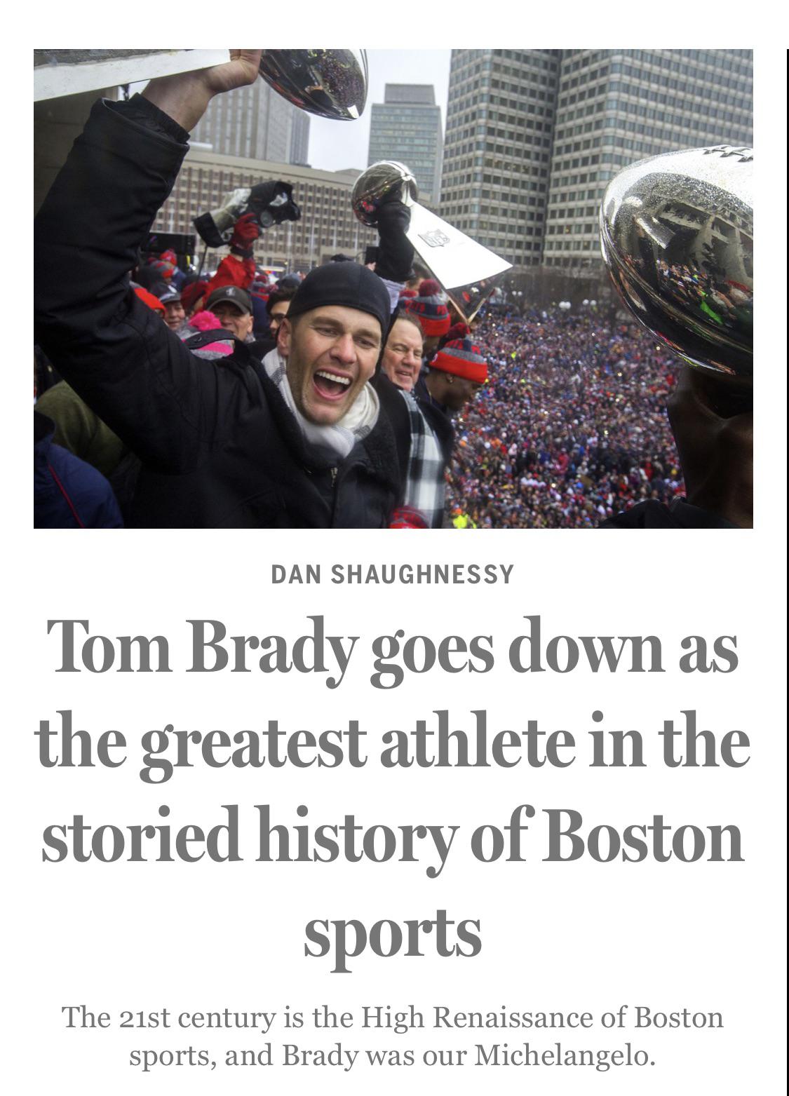 the GOAT, Tom Brady is the GAITSHOBS r/Patriots